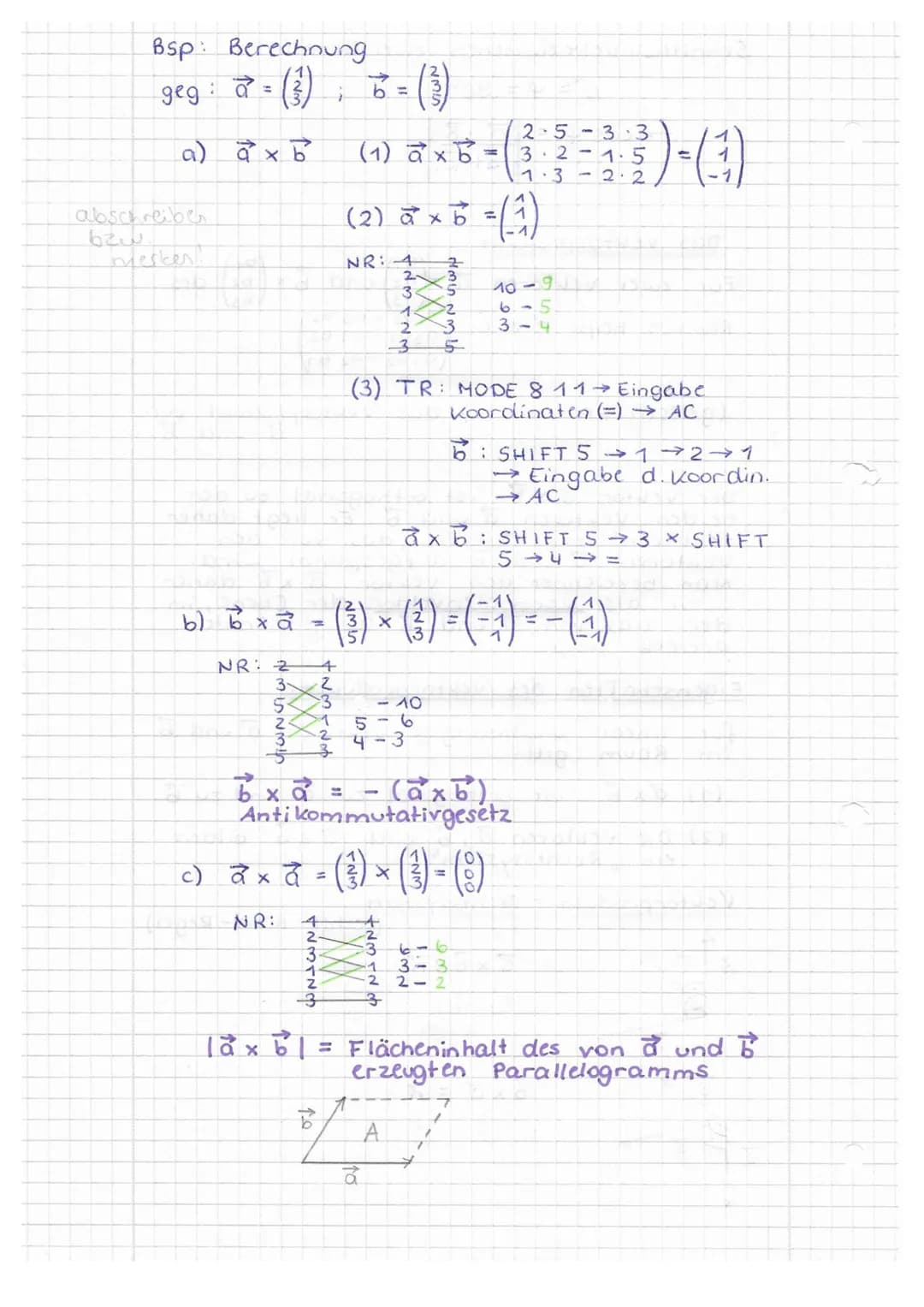 <h2>Rechenoperationen und ihre Anwendungen</h2>
<h3>Vektoraddition</h3>
<h4>Definition und Rechengesetze</h4>
<h4>Rechenbeispiel</h4>
<h4>G