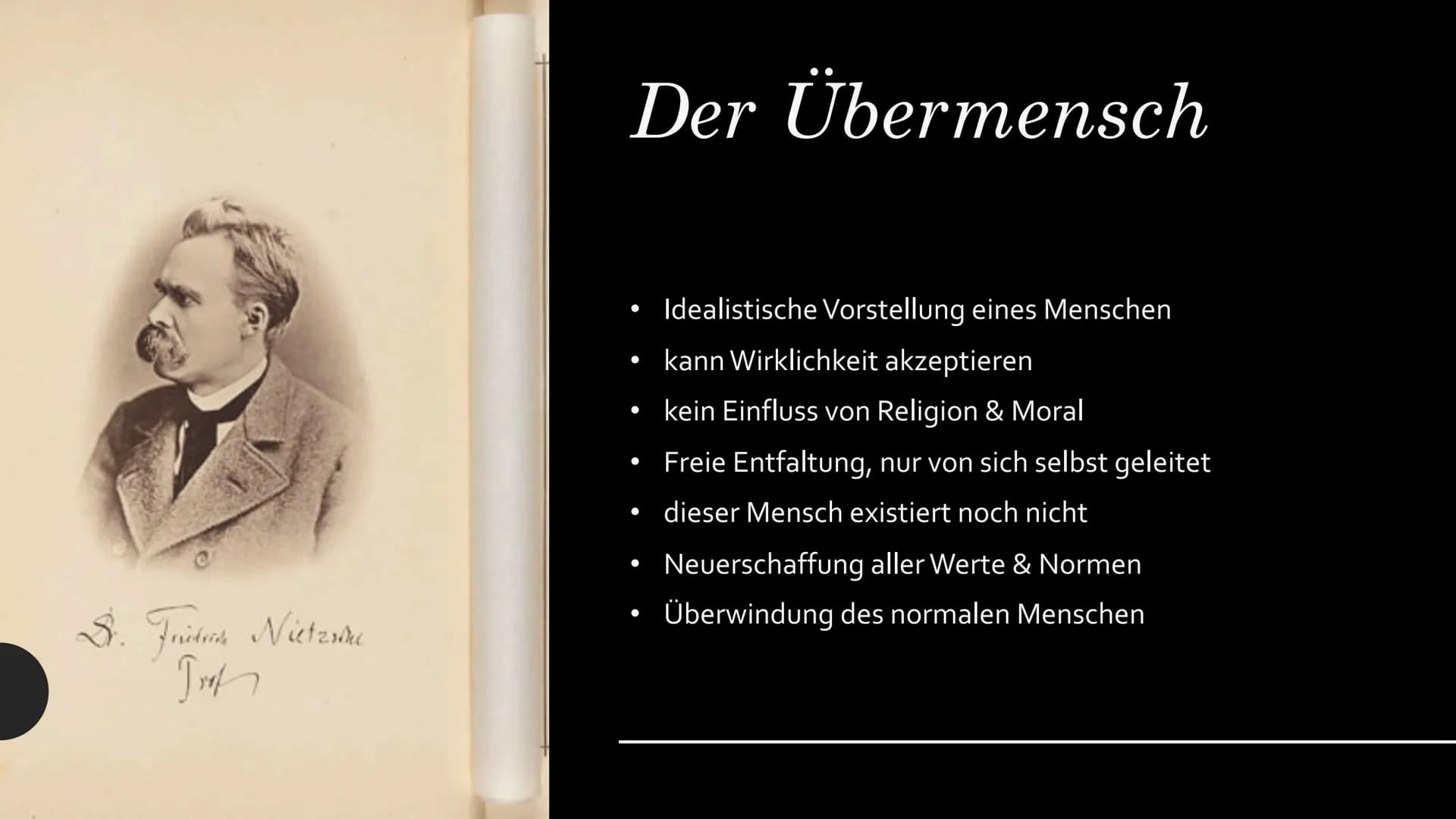 FRIEDRICH
NIETZSCHE Struktur
* Leben
- Kindheit
- Bildung und Beruf
- Krankheit
* Wichtige Werke
* Philosophie
- Nihilismus