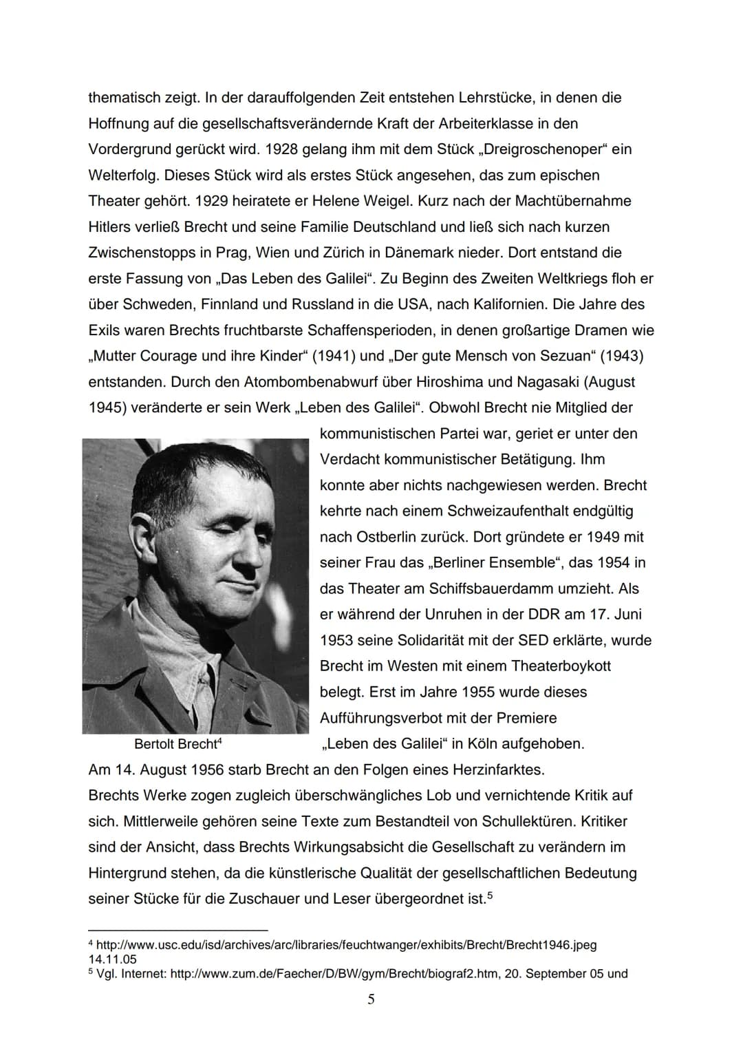 # Hausarbeit
"Wer die Wahrheit nicht weiß, der ist bloß ein Dummkopf. Aber wer sie weiß und sie eine Lüge nennt, der ist ein Verbrecher."
-