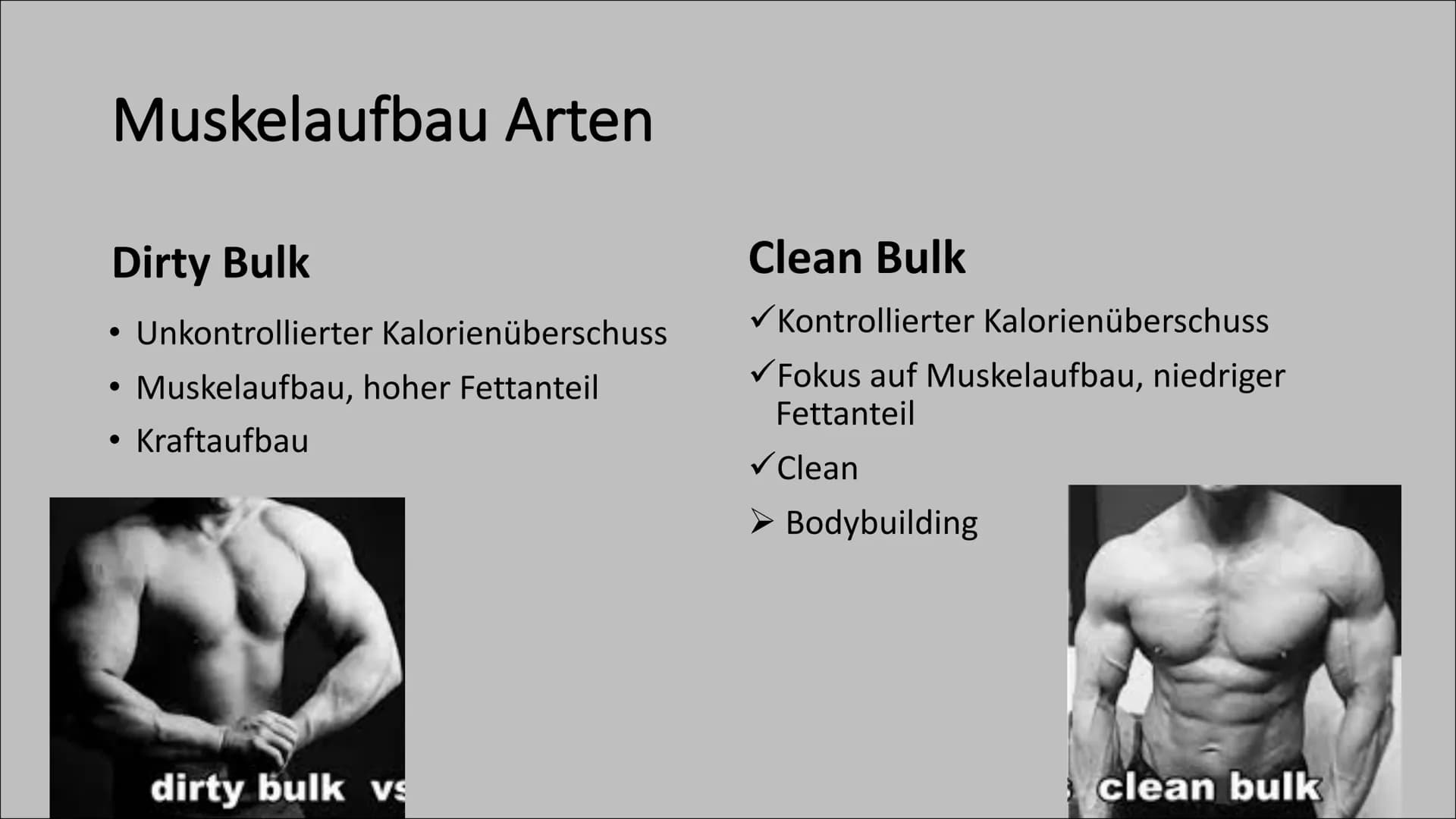 Bodybuilding
Ernährung im Kraftsport # Inhaltsverzeichnis
(1) Wieso ist Ernährung wichtig?
(2) Nährstoffe
(3) Energiebedarf
(6) Ernährung