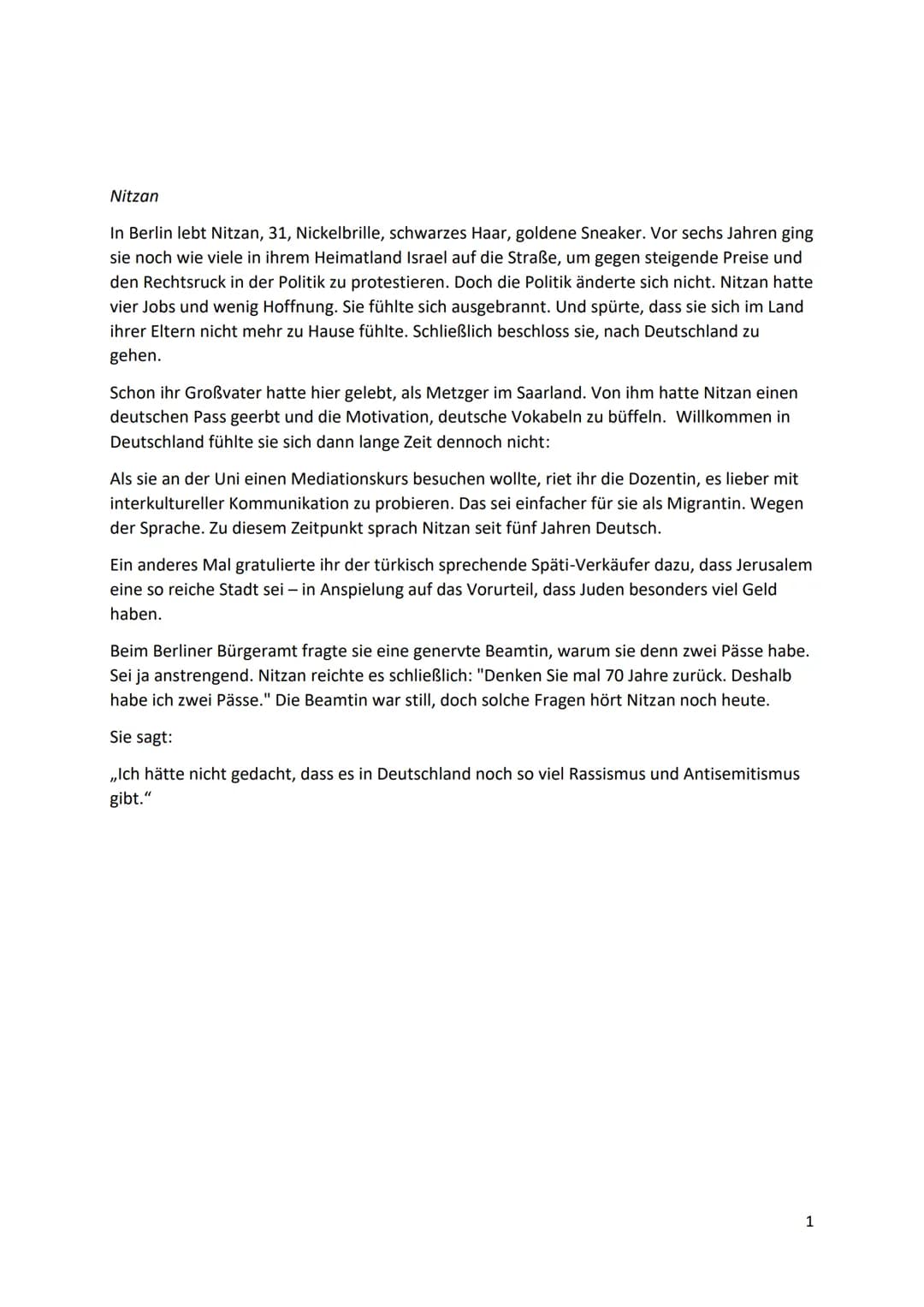 # Antisemitismus und Rassismus in der heutigen Zeit
## Vorfälle:
- Im April 2018 beschimpften und attackierten zwei Arabisch sprechende Mä