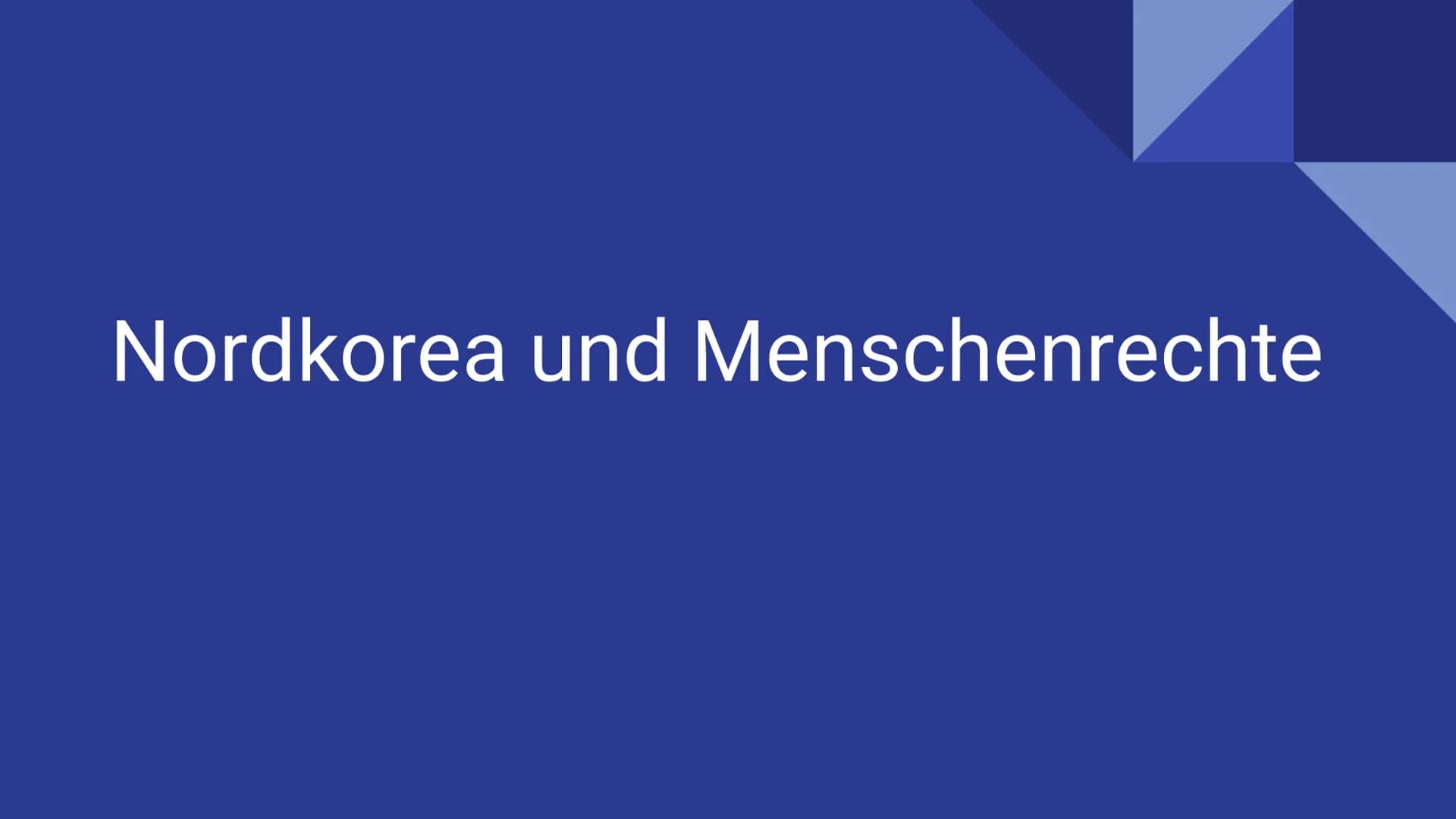 Gliederung:
- Karikatur
- Überleitung
- Geschichte
- Überleitung
- Menschenrechtssituation in Nordkorea
- Recht auf Leben und Freiheit
-