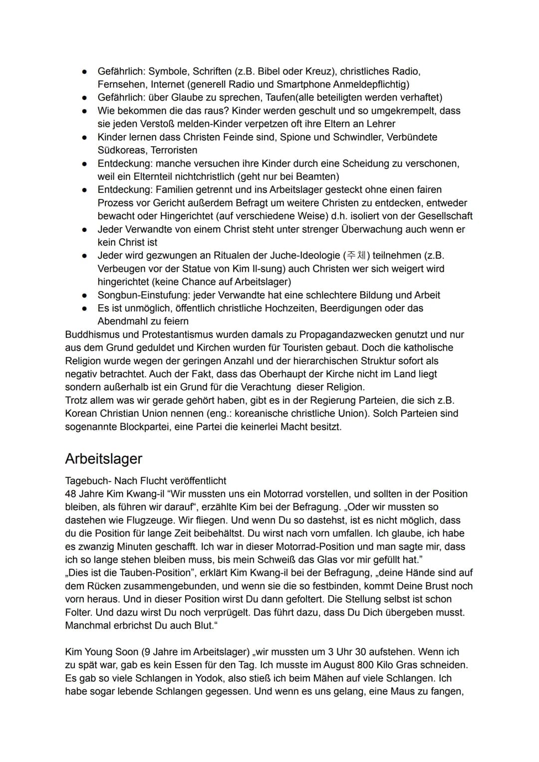 Gliederung:
- Karikatur
- Überleitung
- Geschichte
- Überleitung
- Menschenrechtssituation in Nordkorea
- Recht auf Leben und Freiheit
-