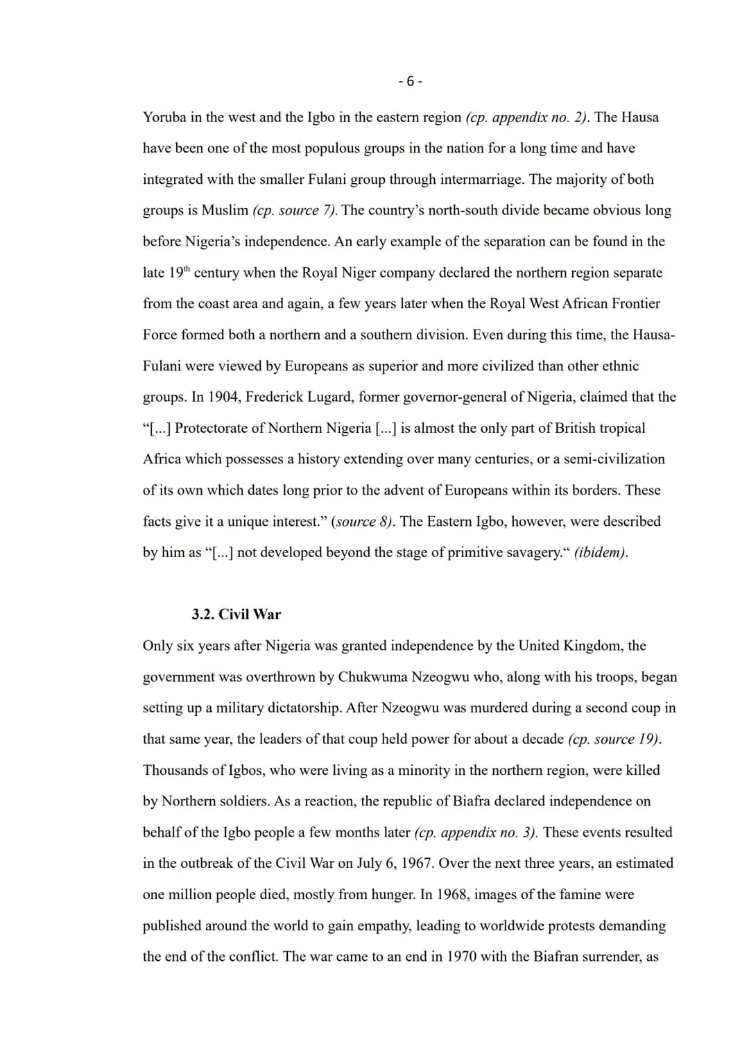 Nigeria after Independence
Challenges of an African Nation
Karlotta Jesse
Englisch Leistungskurs
Fr. Heintz
02. März 2020 # List of contents
