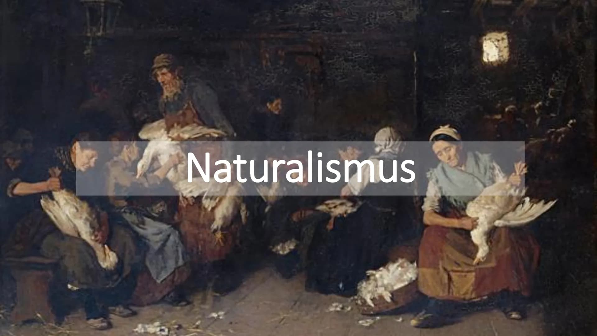 Janine Fleischer
# Naturalismus Epoche
## Definition
* lat. Natura: „Natur"
* Zwischen 1880 und 1900
* Naturalismus = detaillierte Darstellu