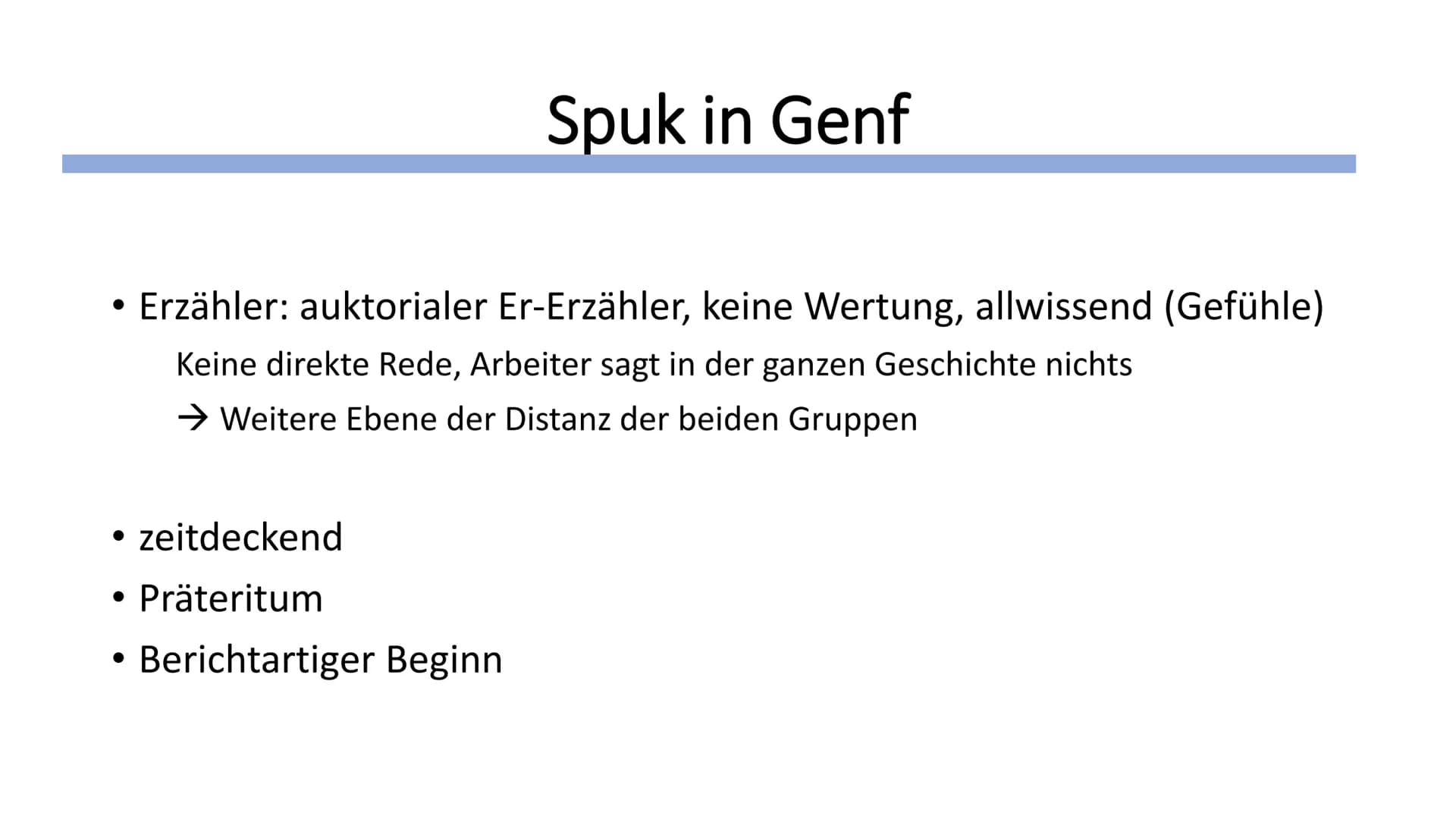 Aufgabe 2, Variante A:
Interpretation eines Kurzprosatextes
Name / Klasse / Datum # Gliederung
* Aufbau eines allgemeinen Interpretationsauf