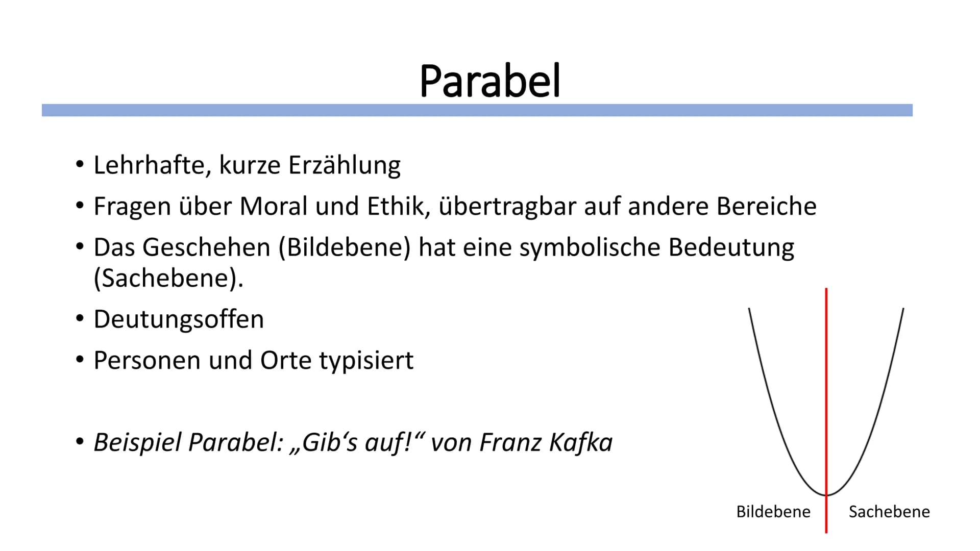 Aufgabe 2, Variante A:
Interpretation eines Kurzprosatextes
Name / Klasse / Datum # Gliederung
* Aufbau eines allgemeinen Interpretationsauf
