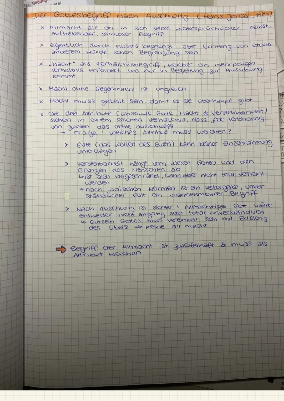 # Das Argument der Willensfreiheit (Richard Swinburne)
* Willensfreiheit & freie und verantwortungsvolle Entscheidungsmöglichkeit führt zur