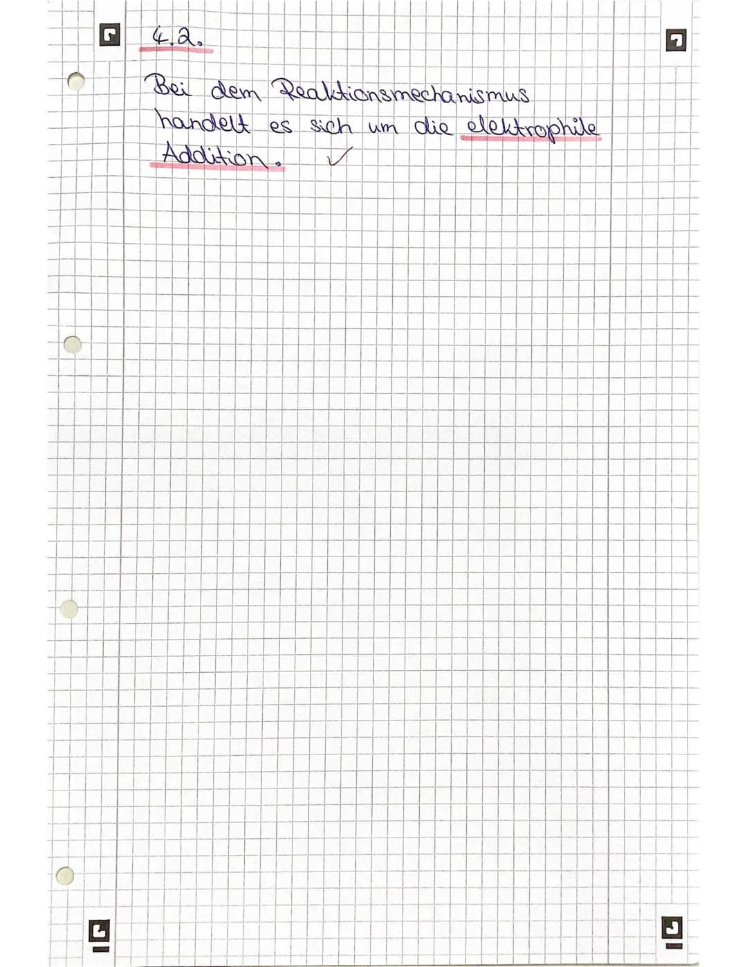 # Chemieklausur Kr. 1
18.11.21
## Aufgabe 1:
### 1.1.
- a) 2,3-Dimethylbutan celor 0,5
- b) 3-Ethyl-2,5-dimethylhexan ✓ 2
- c) Prop-1-en ✓