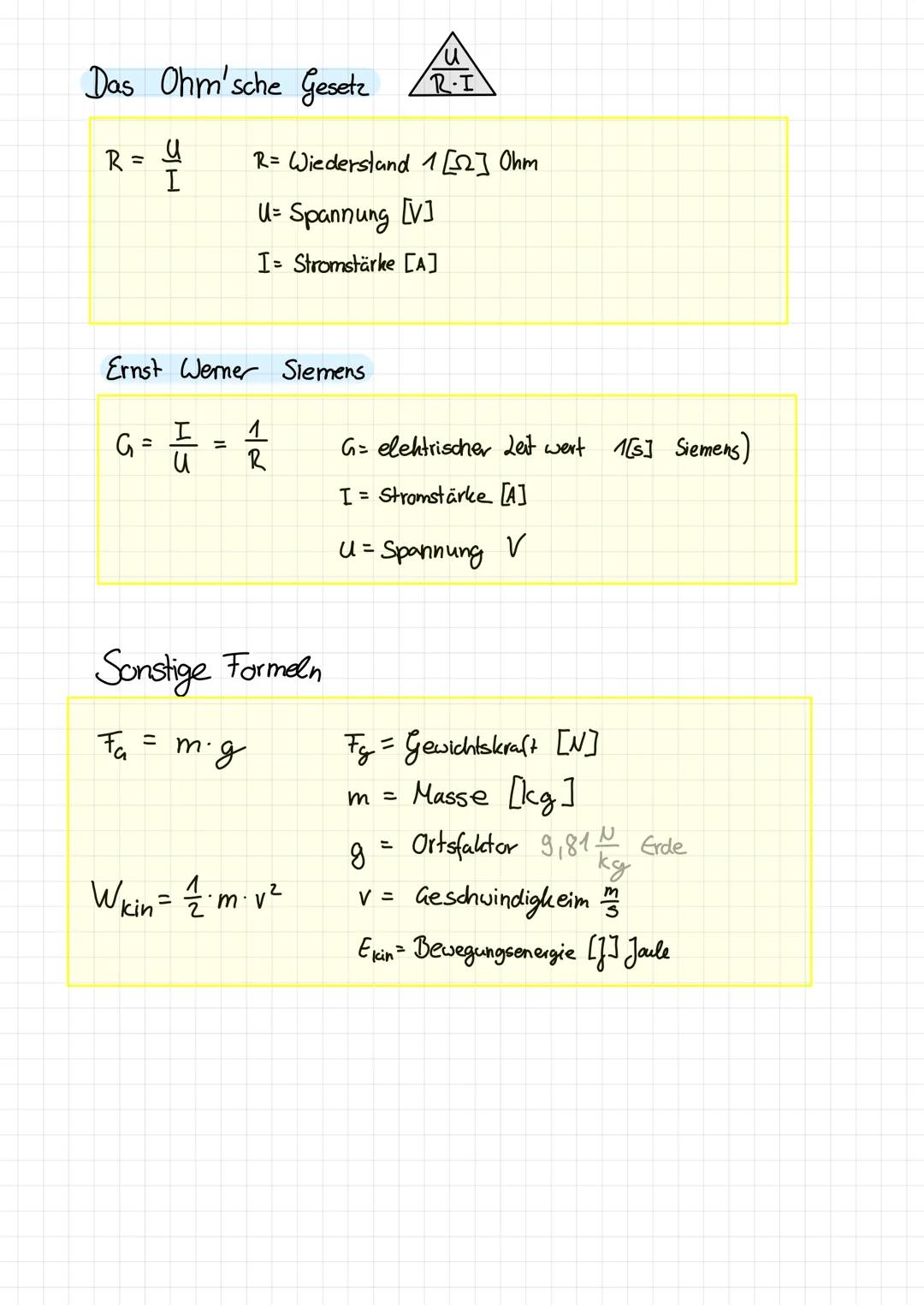 Zusammenfassung
Physik-klausuri
Ladungen 1. Elektrisches Feld-Elektrische Ladungen
●
Es gibt zwei verschiedene Arten von Ladungen: positive