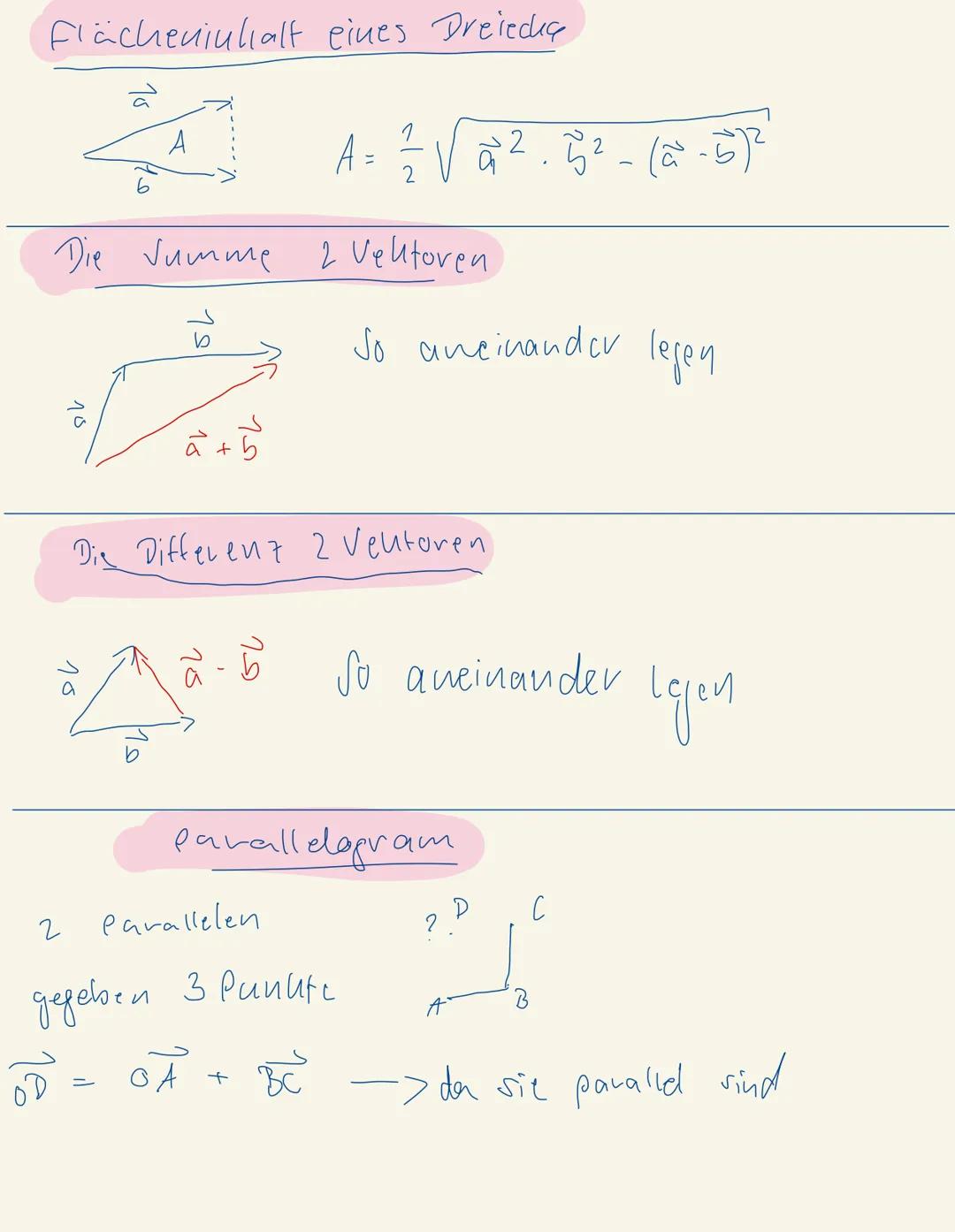 Vektoren berechnen
$\begin{pmatrix}1\\2\\3\end{pmatrix}$ $\longrightarrow$ $\begin{pmatrix}1\\2\\3\end{pmatrix}$ = $\begin{pmatrix}2\\4\\6\