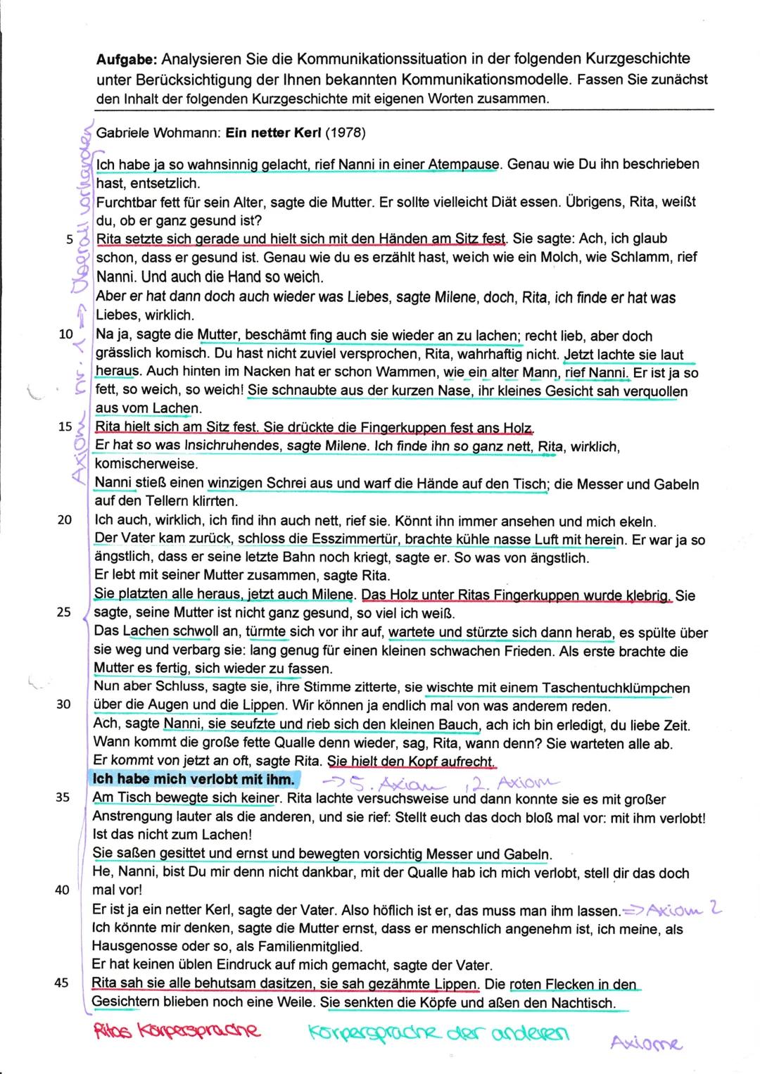 Kommunikation - Ein netter Kerl