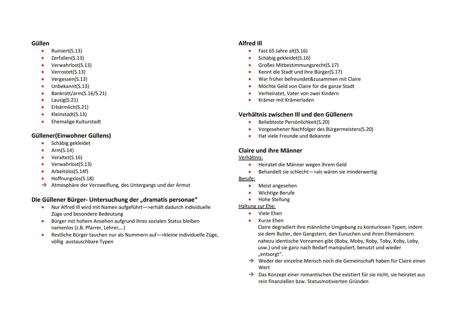 Güllen
Ruiniert(S.13)
● Zerfallen(S.13)
●
●
Lausig(S.21)
Erbärmlich (S.21)
● Kleinstadt(S.13)
●
Güllener(Einwohner Güllens)
● Schäbig geklei