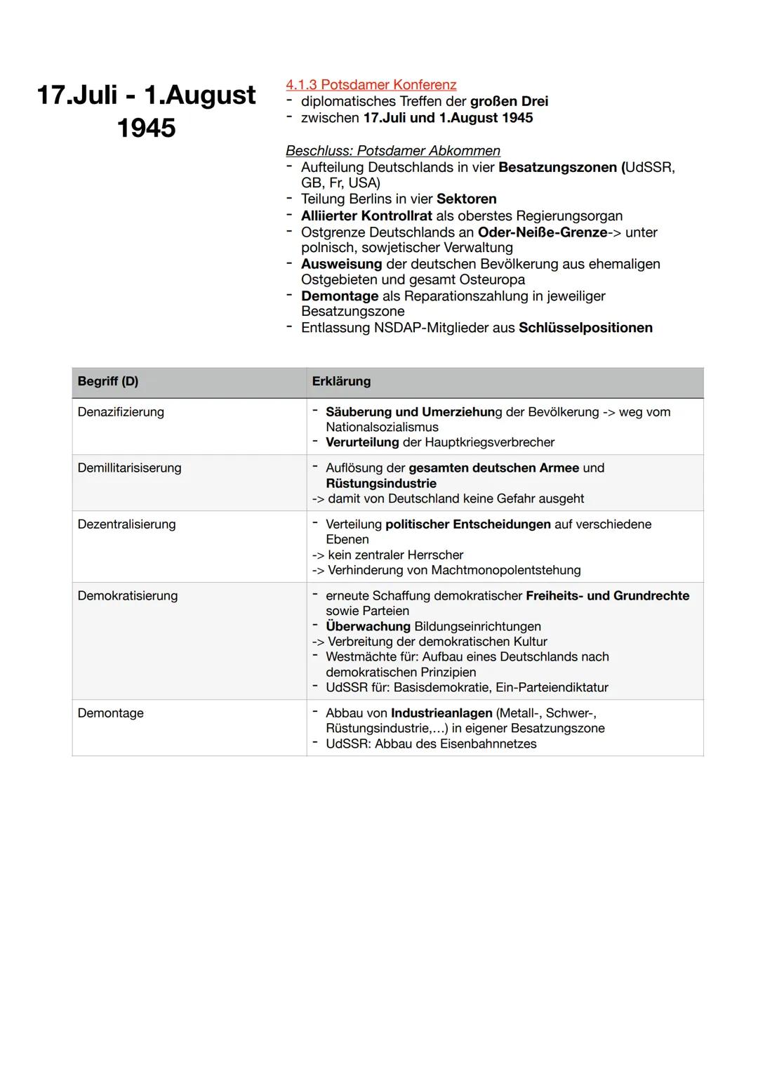 4.1 Beendigung des Krieges und Schaffung eines ersten Gegensatzes
4.1.1 Konferenz von Teheran
- diplomatisches Treffen der großen Drei (Chr