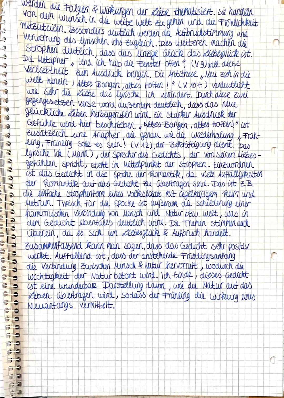 Cl
P e l e e e e
20000
Gedichtsinterpretation - neue Liebe
In dem Gedicht, Neue Liebe", welches 1837 von Joseph
Eichendorff verfasst wurde,