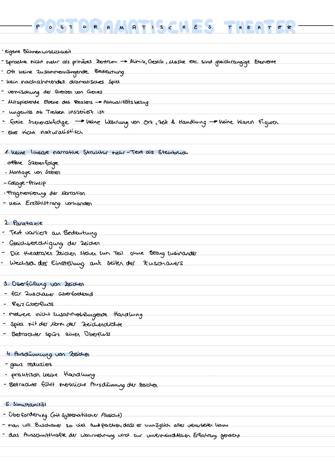 Postdramatisches Theater