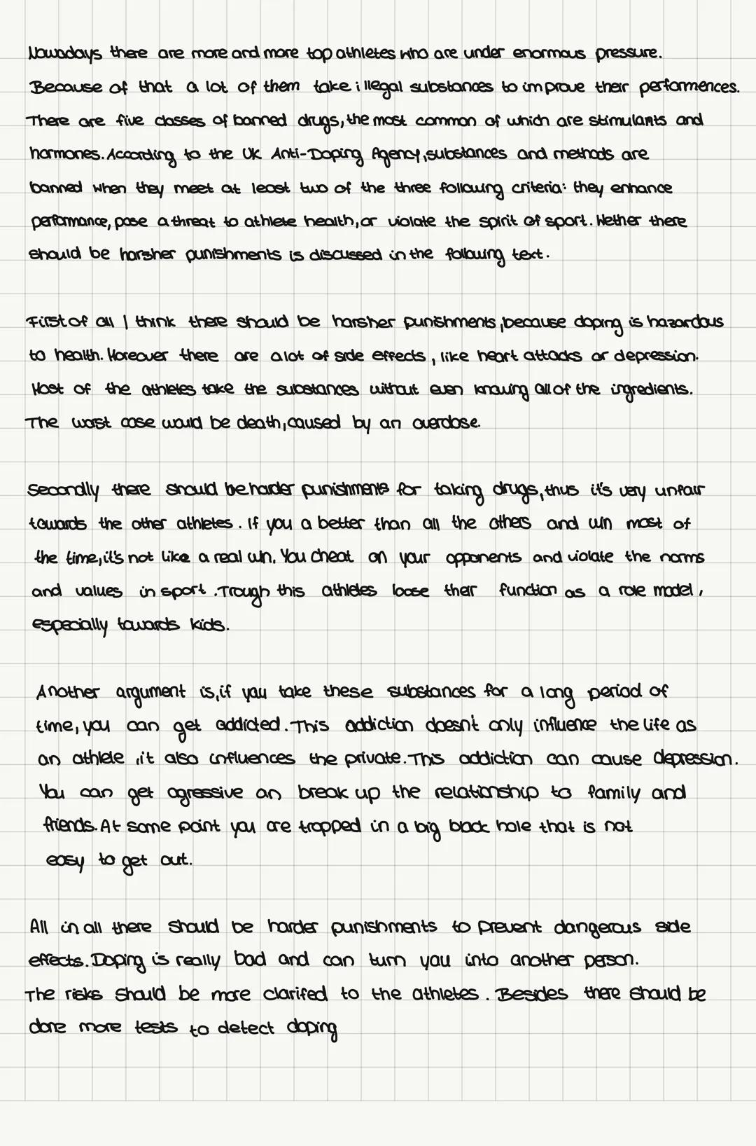 1. Introduction:
-A few sentences, that lead to the task
-Introduce the topic in general and state the problem
2. Main body:
1. Argument
Sta