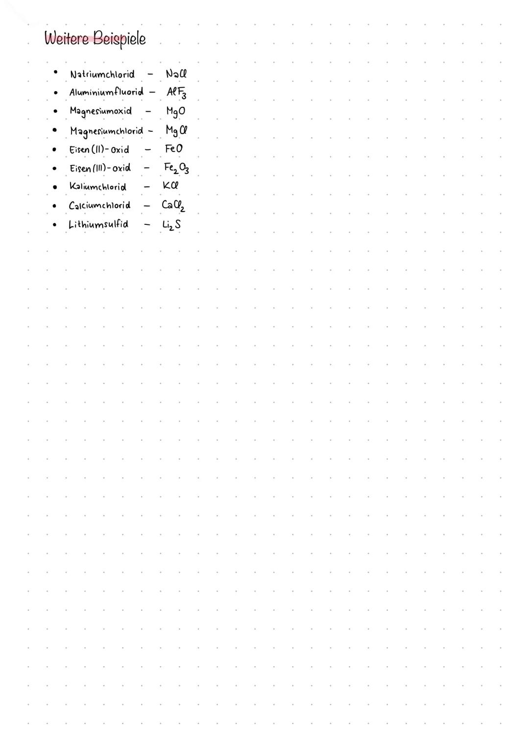 # Einfache Verhältnisformeln
Eine Verhältnisformel gibt die kleinstmöglichen Zahlenverhältnisse der Atome
der beteiligten chemischen Elemen