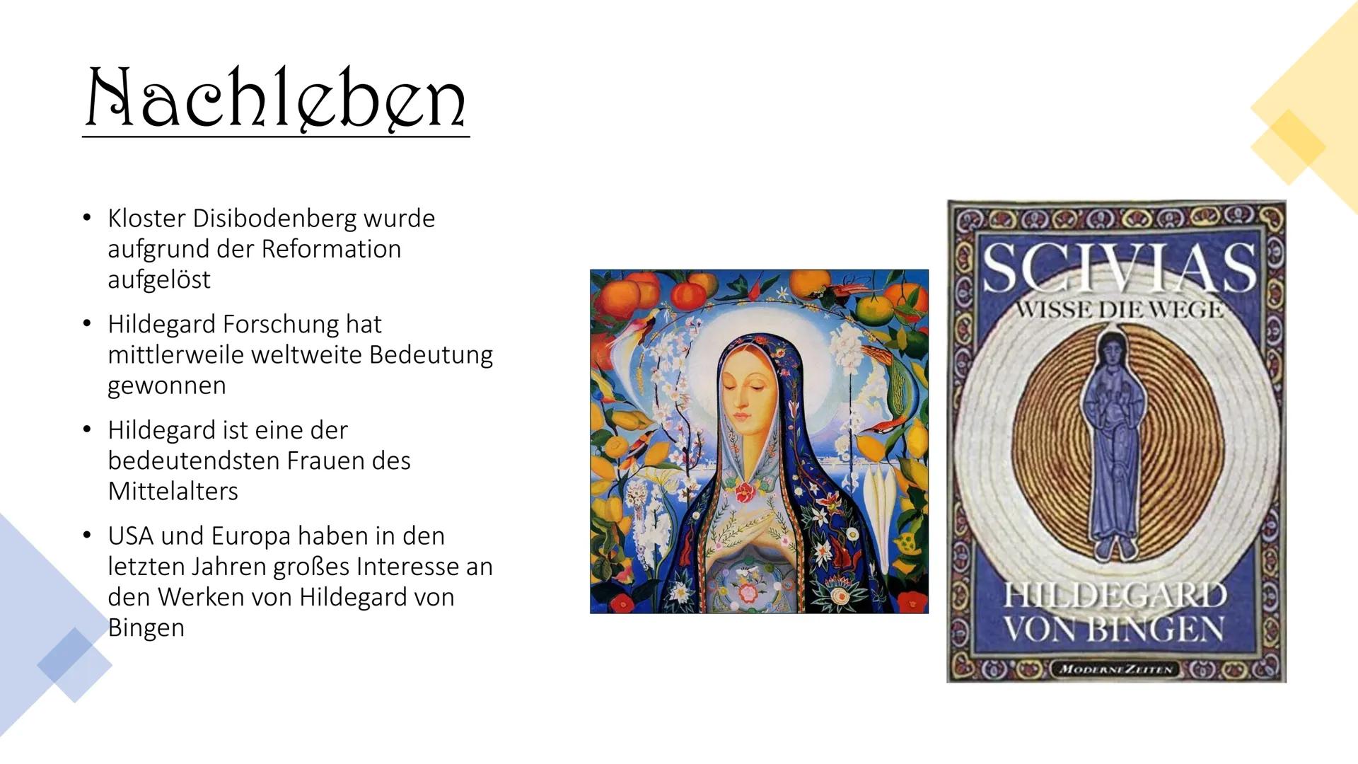 # SAINT
HILDEGARD
von BINGEN
Hildegard von
Bingen # Inhaltsverzeichnis
* Steckbrief
* Kindheit
* Beginn der öffentlichen Wirksamke
