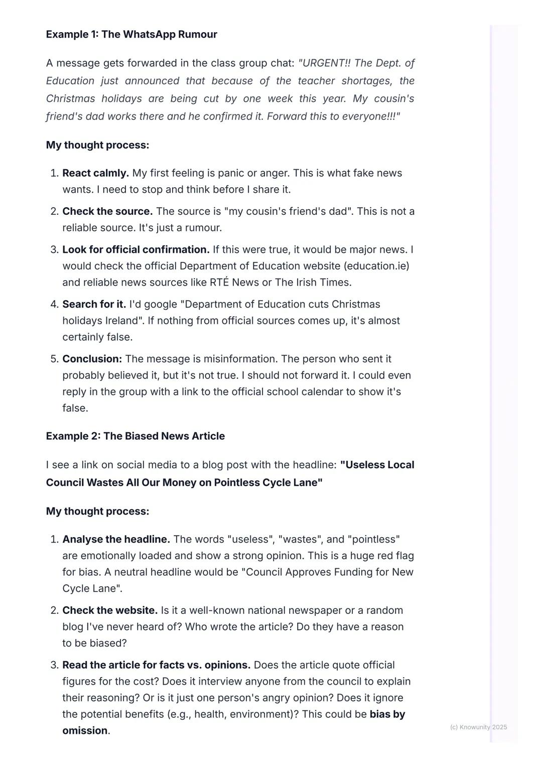 # Bias, Misinformation, and 'Fake
News'
Introduction to media literacy
We get our news and information from so many places now, not just t