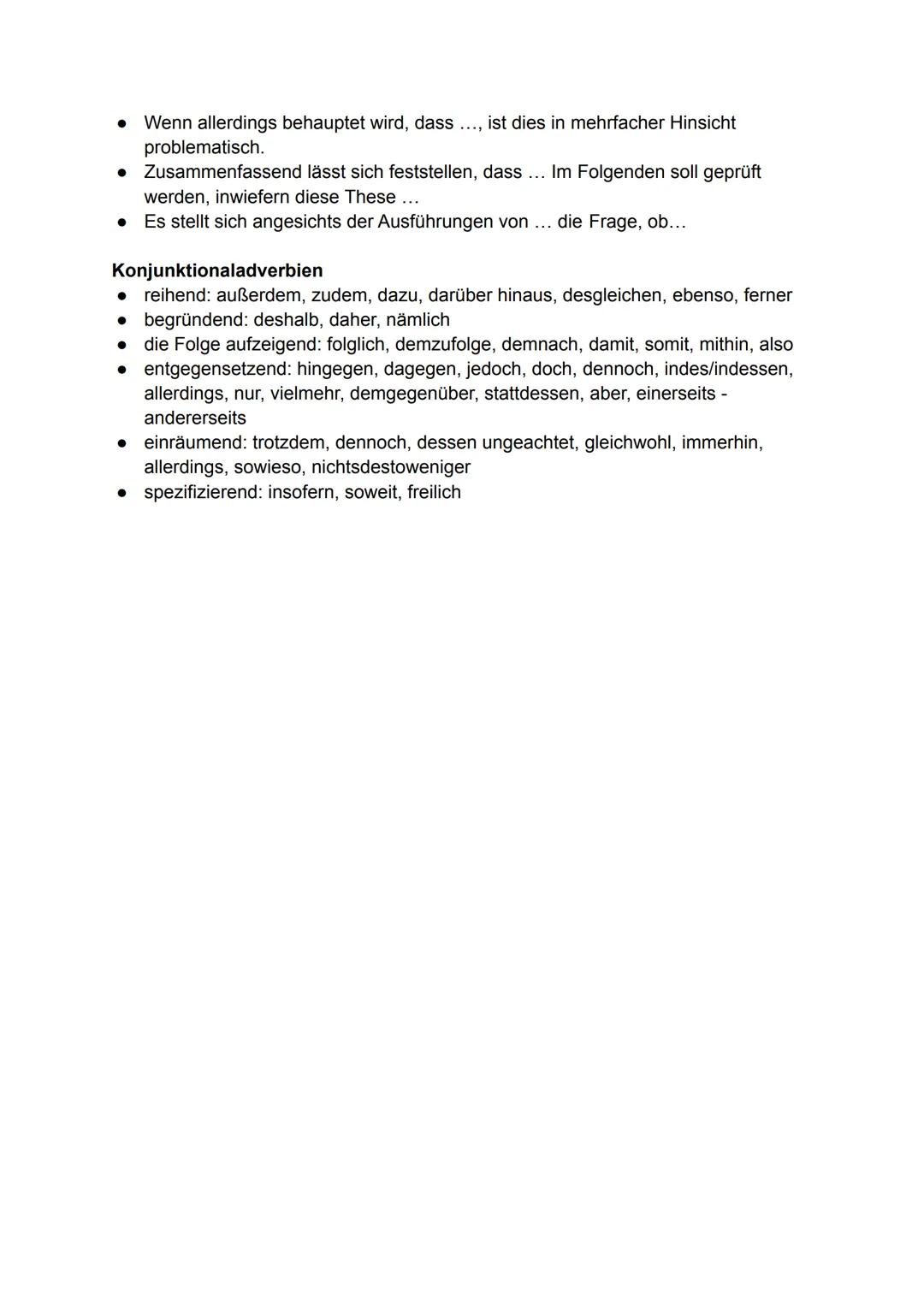 Deutsch Klausur
Literarische Erörterung (Faust)
Aufgabenstellung
● "Erörtern Sie, inwiefern..."
→ lineare Erörterung (nur Pro oder Contra)
→