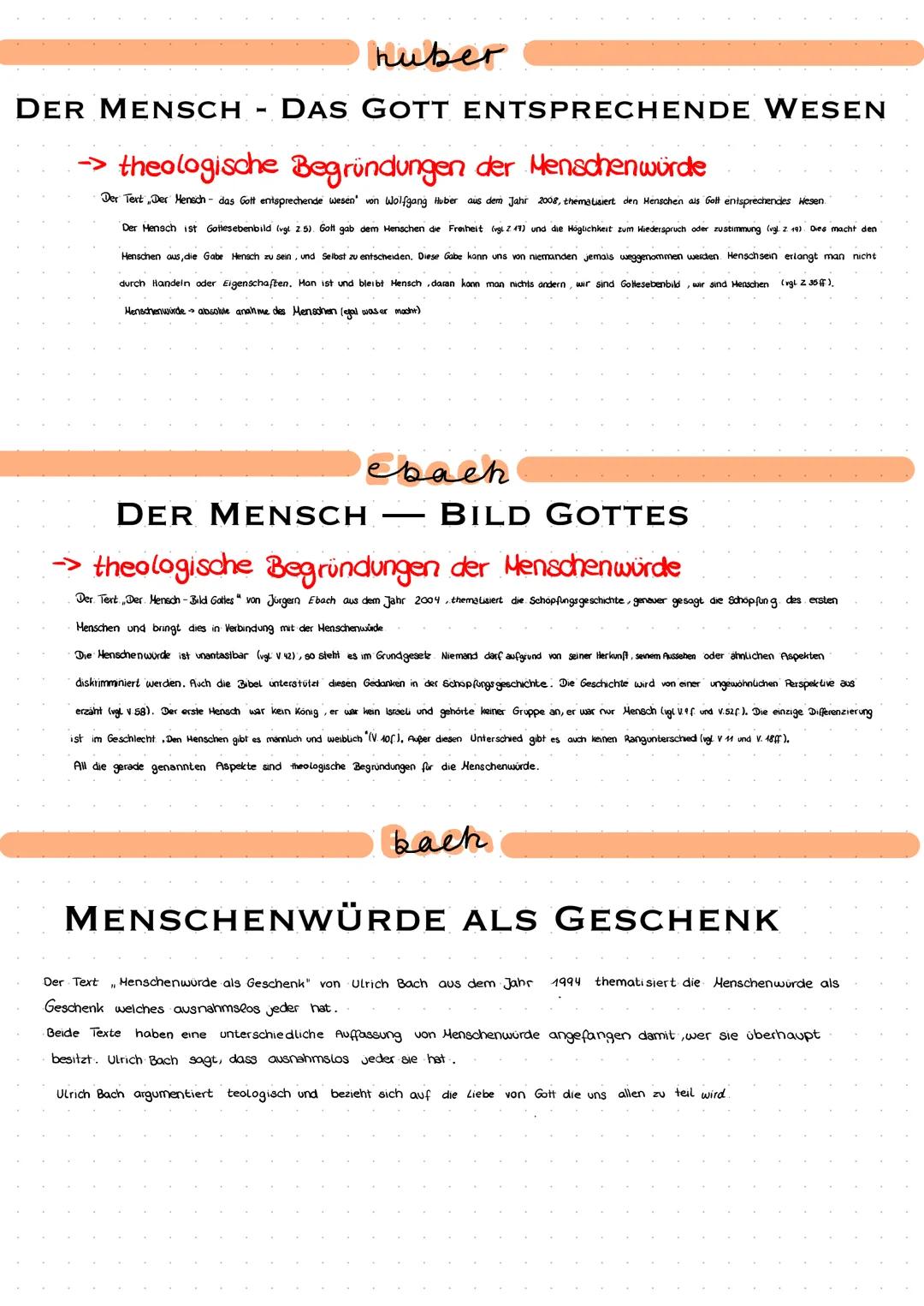 # genisis 1,2 8 3
Aussagen über den Menschen in Genesis 1-3
- Genesis 1
→ Mensch ist Geschöpf Gottes, es verdankt seine Existenz nicht si