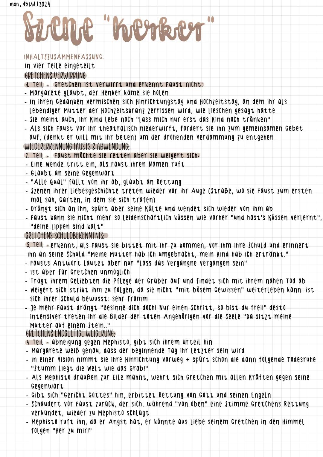 mon, 15114 12024
# Szene "herker"
INHALTSZUSAMMENFASSUNG:
In vier Teile eingeteilt
GRETCHENS VERWIRRUNG
4. Teil Gretchen ist verwirrt und