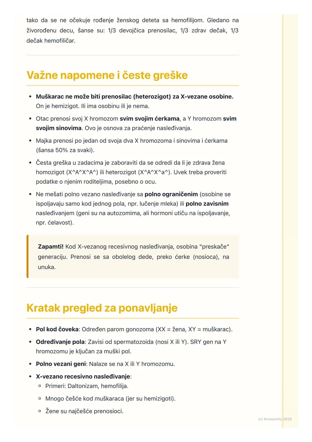 # Nasleđivanje pola i polno
vezane osobine
Uvod u nasleđivanje pola
Određivanje pola je fundamentalni biološki proces. Genetički mehanizmi