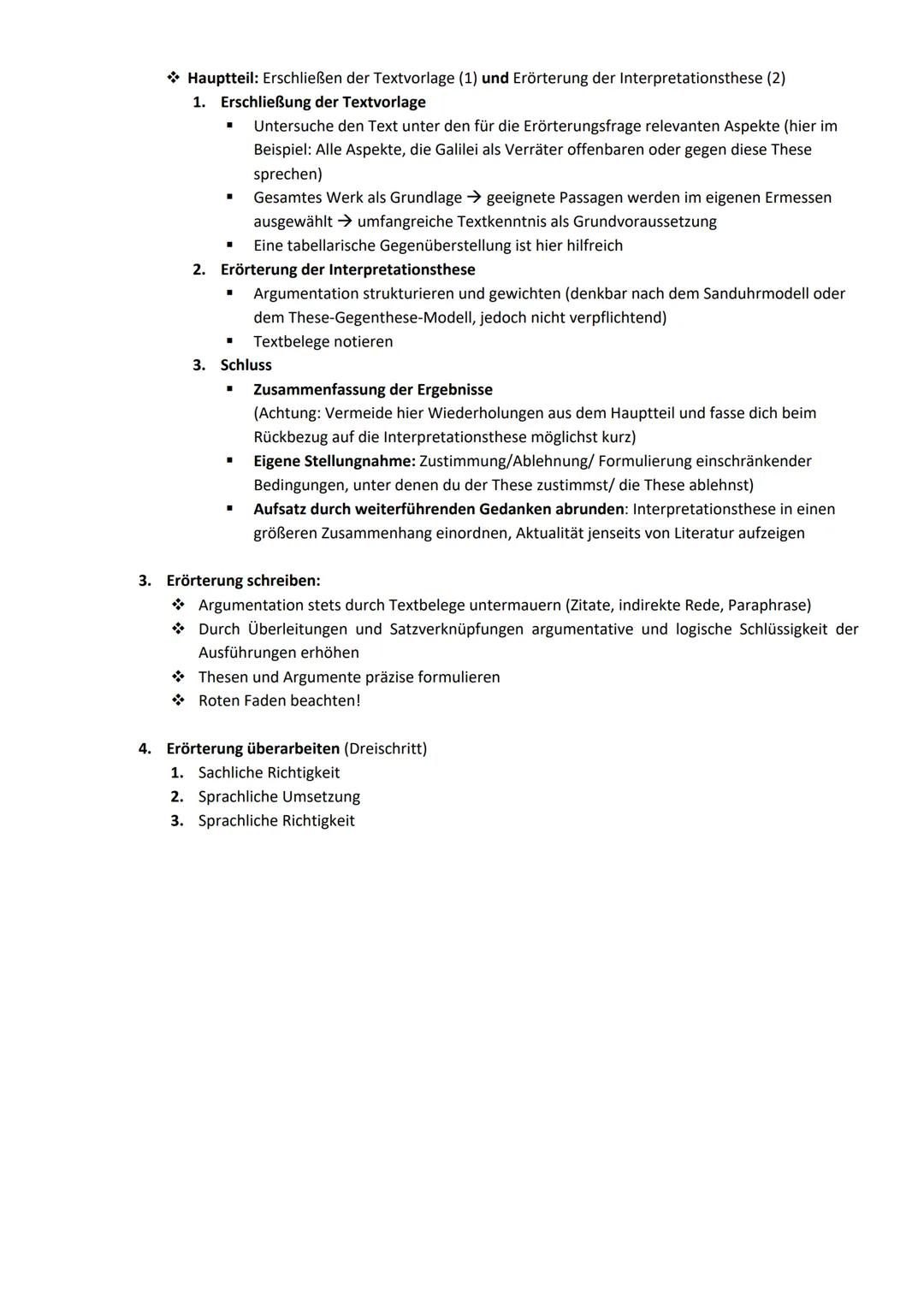 # Methode: Literarische Erörterung
Bei der literarischen Erörterung handelt es sich um eine Form des argumentativen Schreibens, bei der
Pro