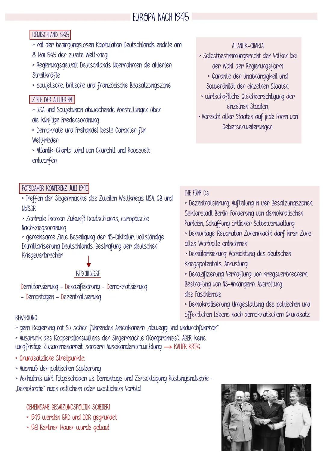 >
DEUTSCHLAND 1945
> mit der bedingungslosen Kapitulation Deutschlands endete am
8. Mai 1945 der zweite Weltkrieg
> Regierungsgewalt Deutsch