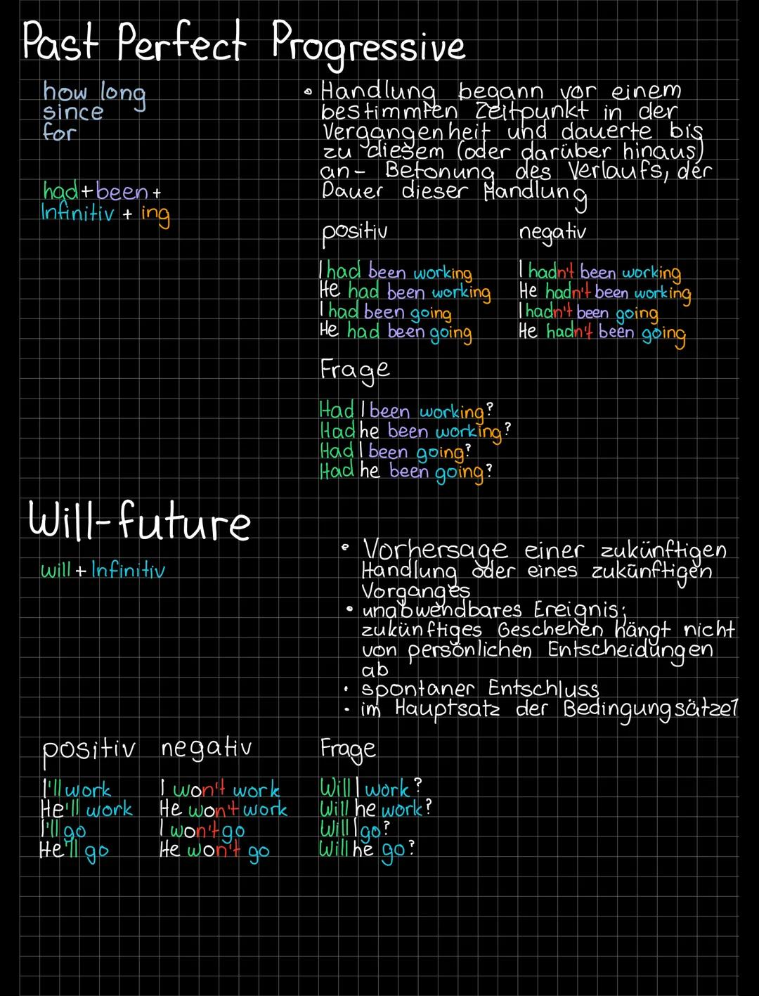 Zeithormen Simple Present
every day
sometimes
always
often
usually
seldom
never
first... then
he/she/it +s
• regelmäßig wiederholte oder