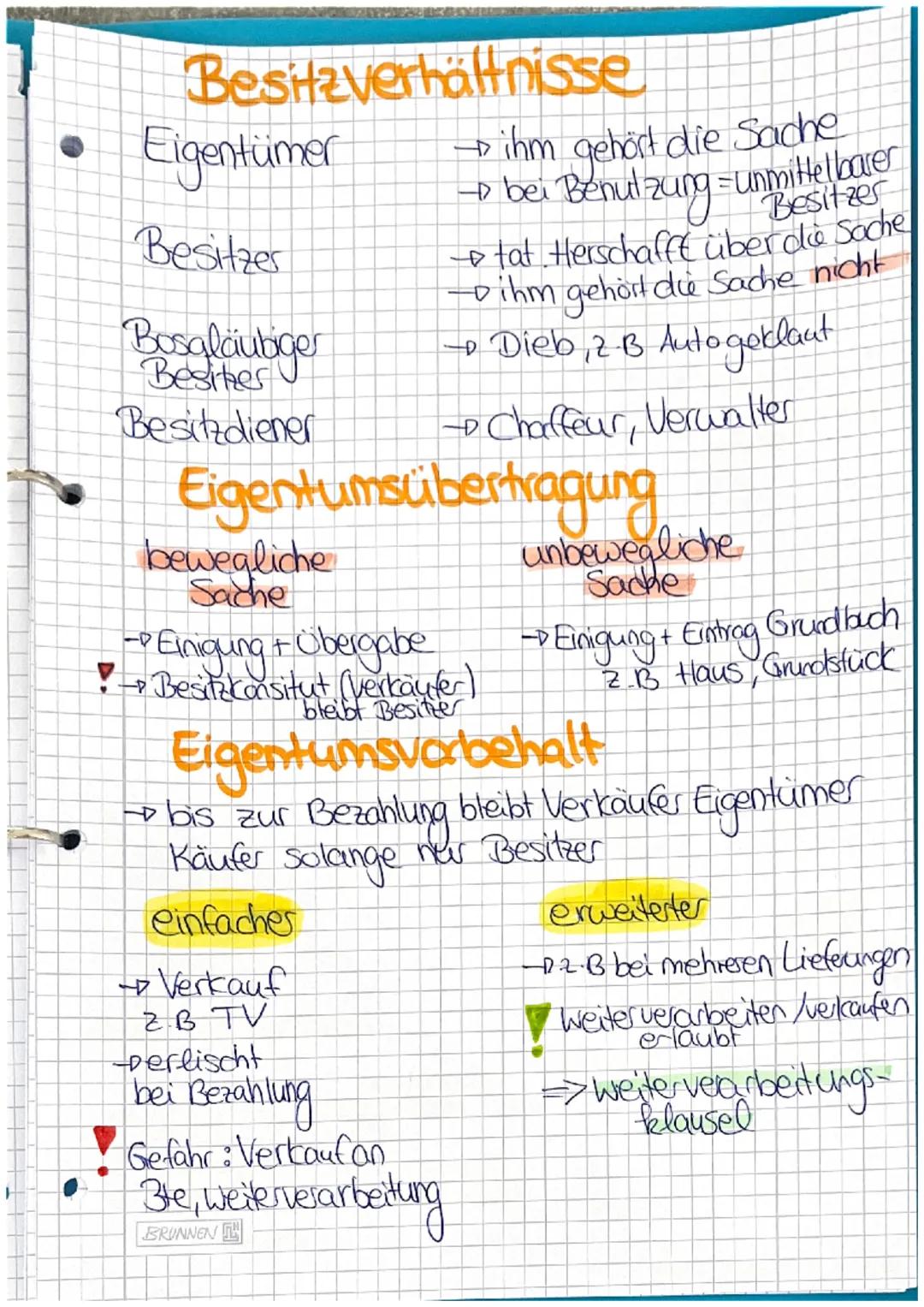 • Rechtsfähigkeit
•Rechtsgeschofte
• Eigentumsvorbehalt
• Prokura & Vollmachten.
• Unternehmensformen
0
WISOP/POLITIK
O
Bedürfnisse & Güter