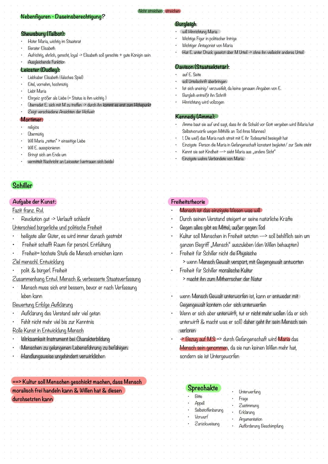 Aufbau beginnt und endet mit Maria; Ausgeglichene Verteilung
3. Akt-Höhepunkt
Treffen der beiden Königinnen
2. At-steigende Handlung
Verhand