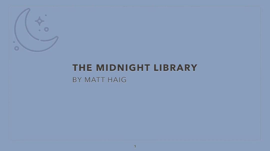 The Midnight Library