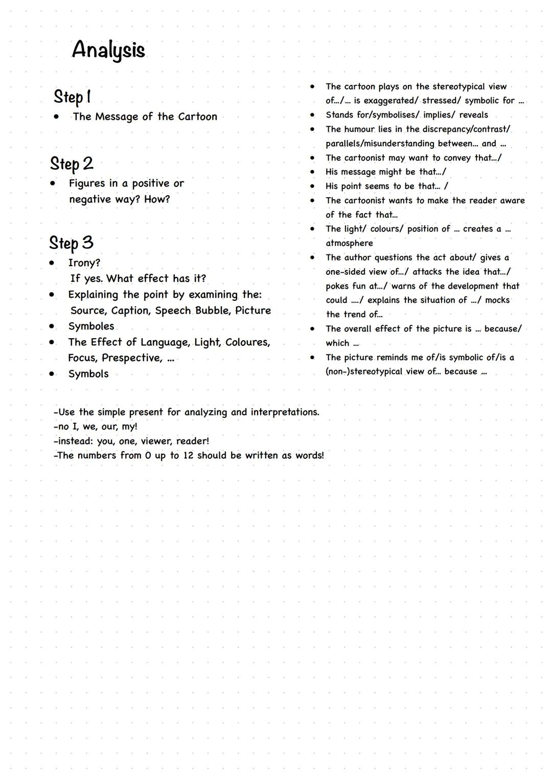 # Working with Cartoons
## (Cartoon Analysis)
Cartoons are humorous or satirical drawings that often deal with a topical event. There are