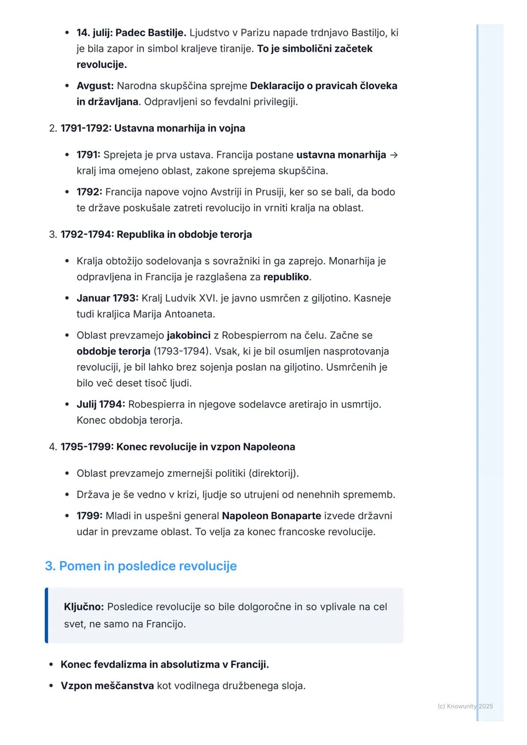 # Francoska revolucija: Vzroki,
potek in pomen
Francoska revolucija: Vzroki, potek in pomen
Francoska revolucija je bila eno najpomembnejš