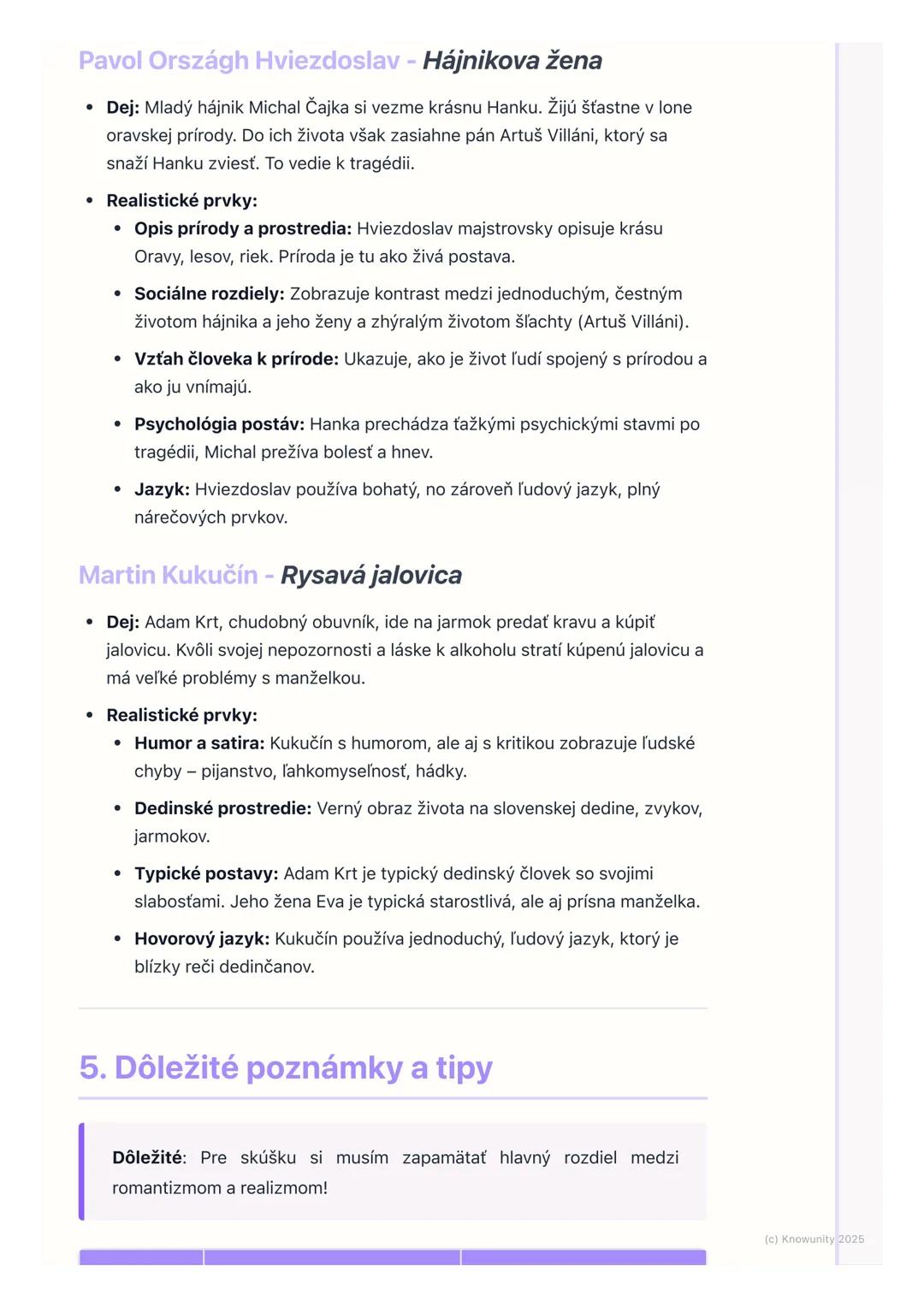 # Realizmus v slovenskej a
svetovej literatúre
1. Úvod do realizmu
Realizmus je dôležitý literárny smer, ktorý sa objavil v polovici 19. s