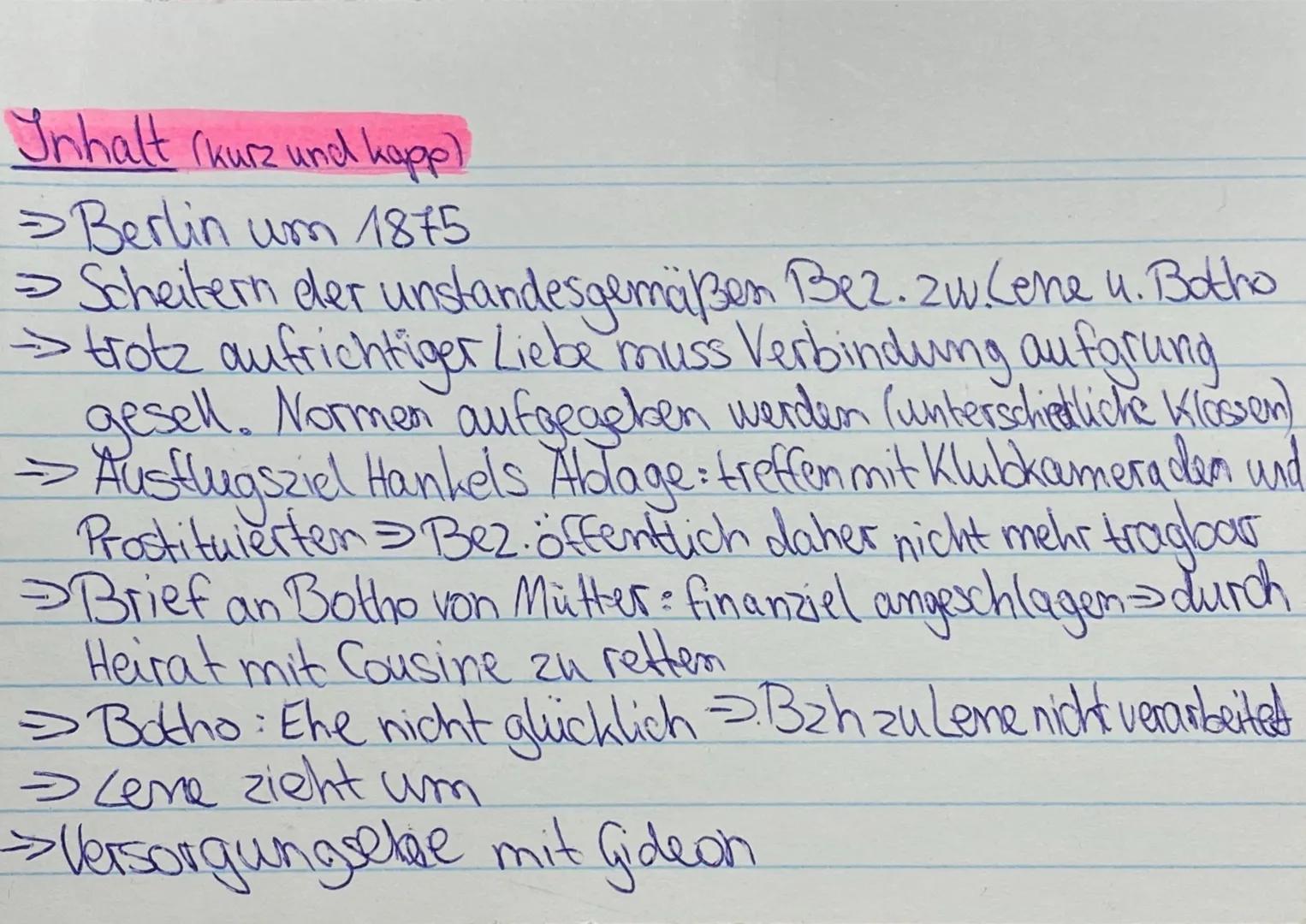 # Personen
Ubuständiger Nome
(Magdalene) Boron Botho)
Frau Nimiptsch↓
Käthe von Sellenthin
✓ / Baron Osten Aceh und
Herru. Frau Doir-L