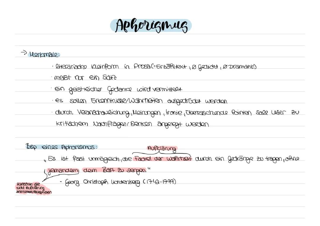 Aphorismus