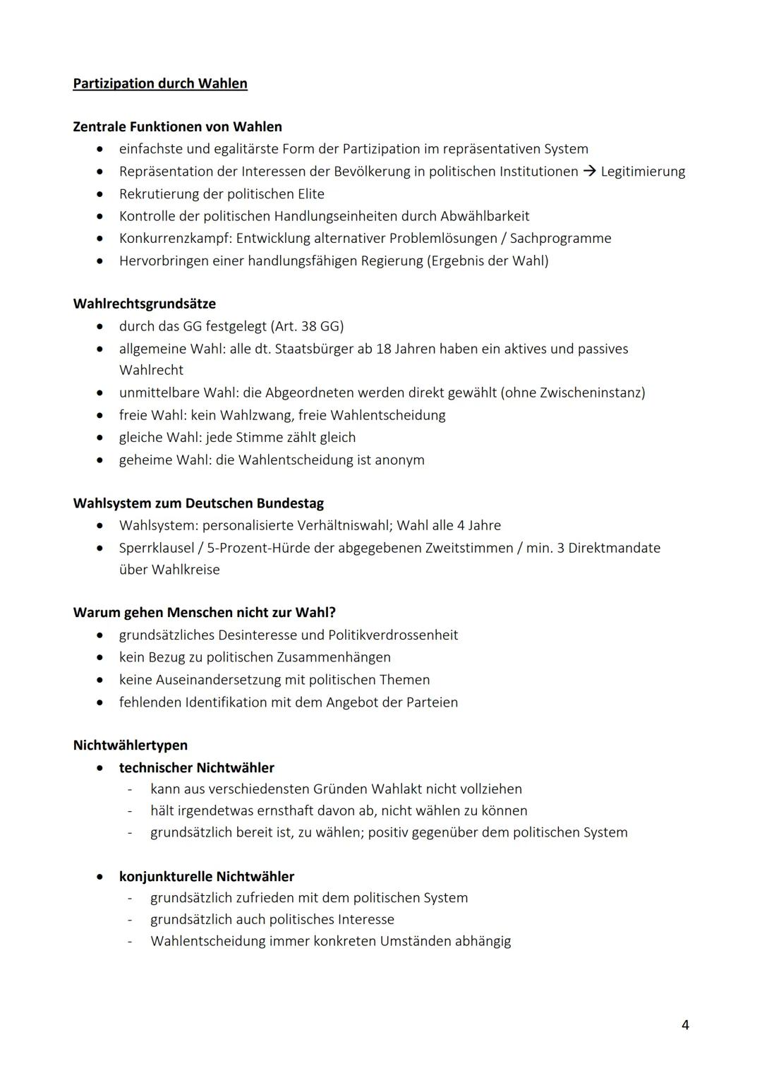 12.1. Politische Partizipation zwischen Anspruch und Wirklichkeit
Partizipationsformen
●
●
Partizipationsmöglichkeiten des Volkes auf Bundes