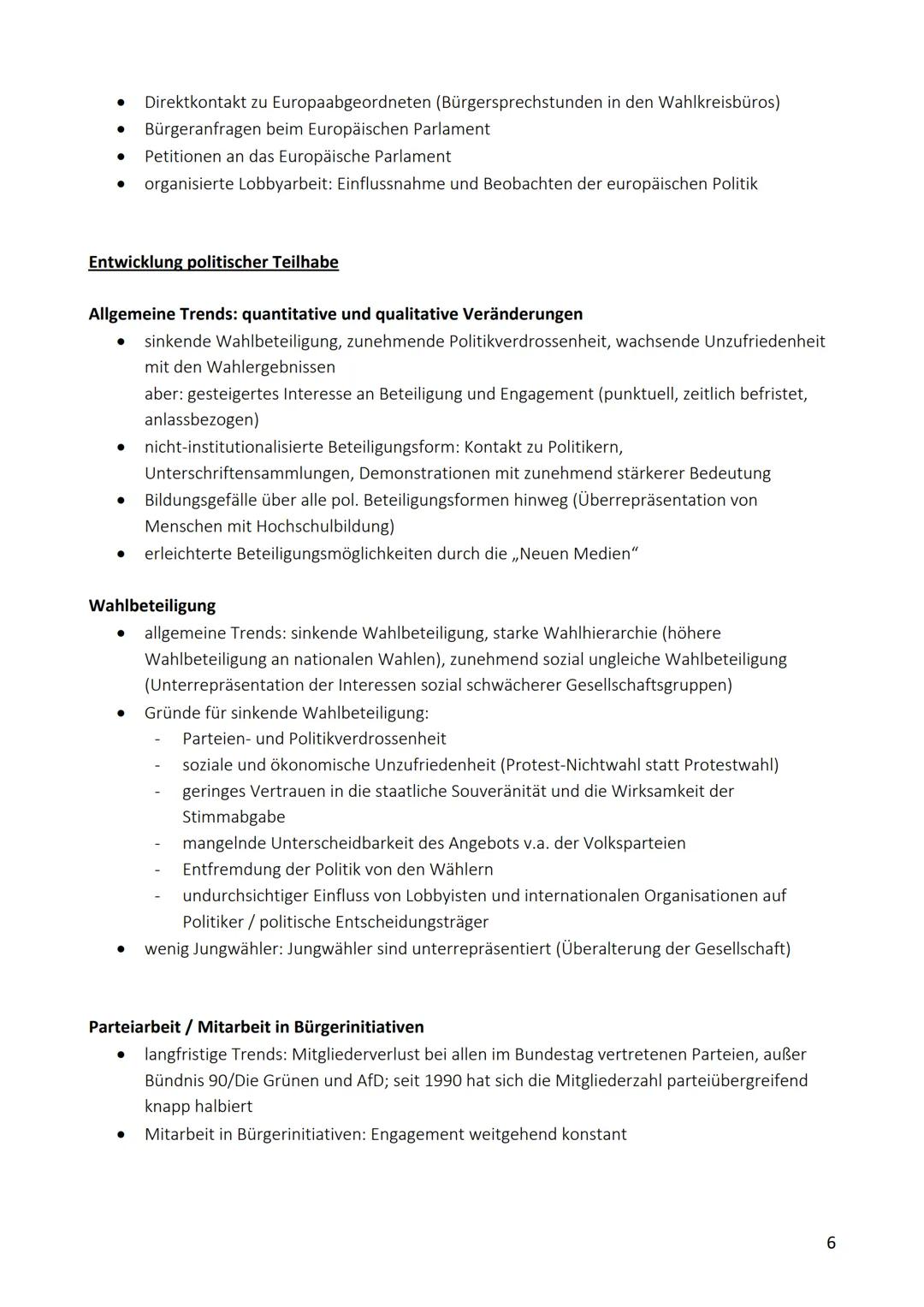 12.1. Politische Partizipation zwischen Anspruch und Wirklichkeit
Partizipationsformen
●
●
Partizipationsmöglichkeiten des Volkes auf Bundes