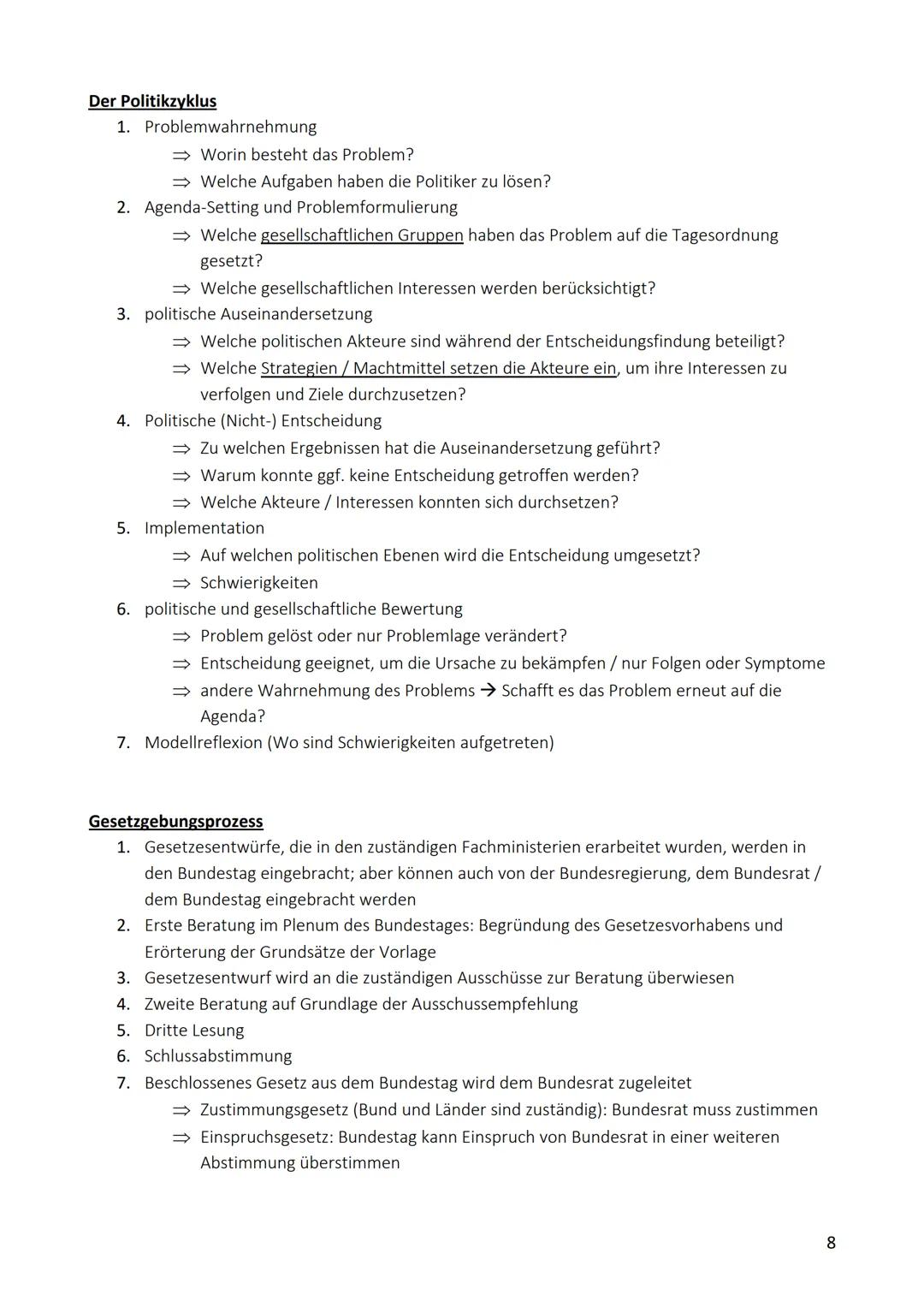 12.1. Politische Partizipation zwischen Anspruch und Wirklichkeit
Partizipationsformen
●
●
Partizipationsmöglichkeiten des Volkes auf Bundes