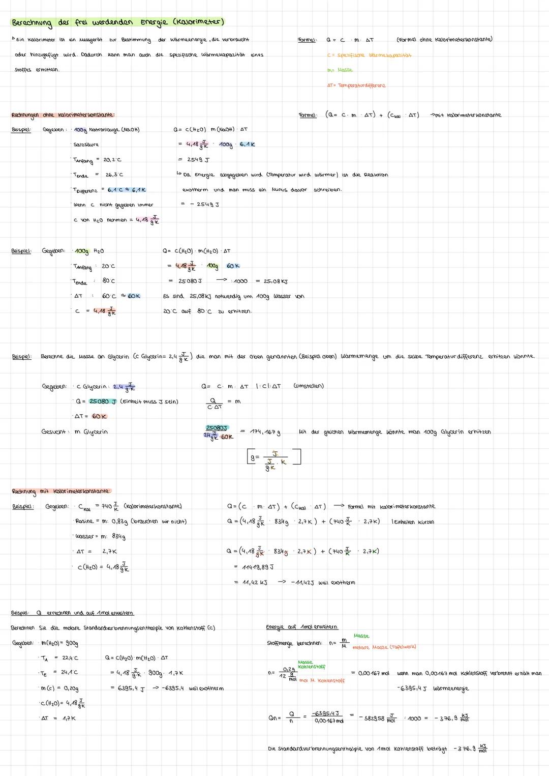 # Thermodynamik
Hauptsatz: energie kann weder verbraucht noch
Energie
erzeugt werden. nur umgewandelt werden.
$U = A + W$
$U =$ innere En