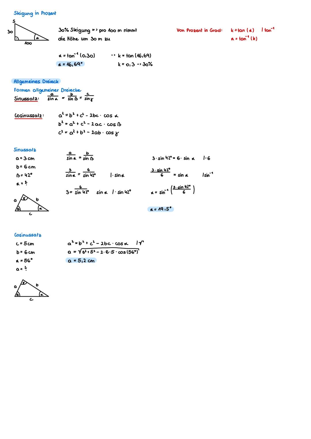 # TRIGONOMETRIE
Rechtwinkeliges Dreieck Einführung
Pythagoras
a = 3 cm
b=4 cm
$c^2$= a²+b²
$c=\sqrt{a^2+b^2}$
$c=\sqrt{3^2+4^2}$
c=5