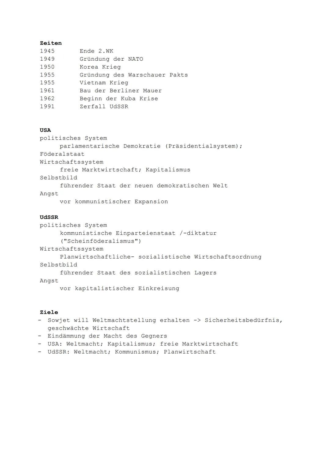 Geschichte Klausur Nov. 2023
Nachkriegszeit ab 1945
Die deutsche Wehrmacht kapituliert (8.Mai 1945) und der NS- Staat
zerbricht endgültig
Me