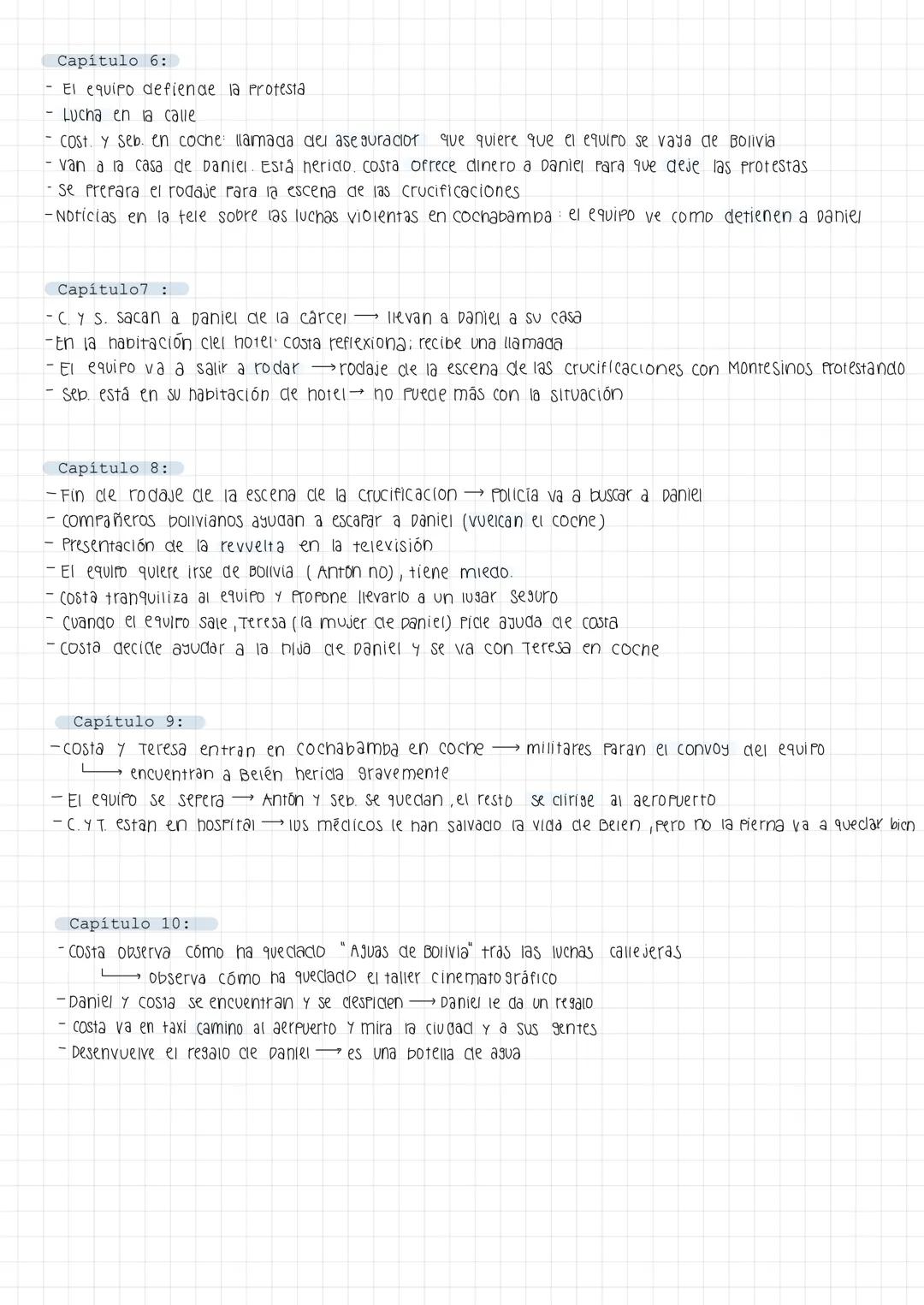 También la lluvia Resumen y que es sobre
- La Pelicula consisten en una dentro de otra pelicula eso permite abordar varios temas a la vez
-