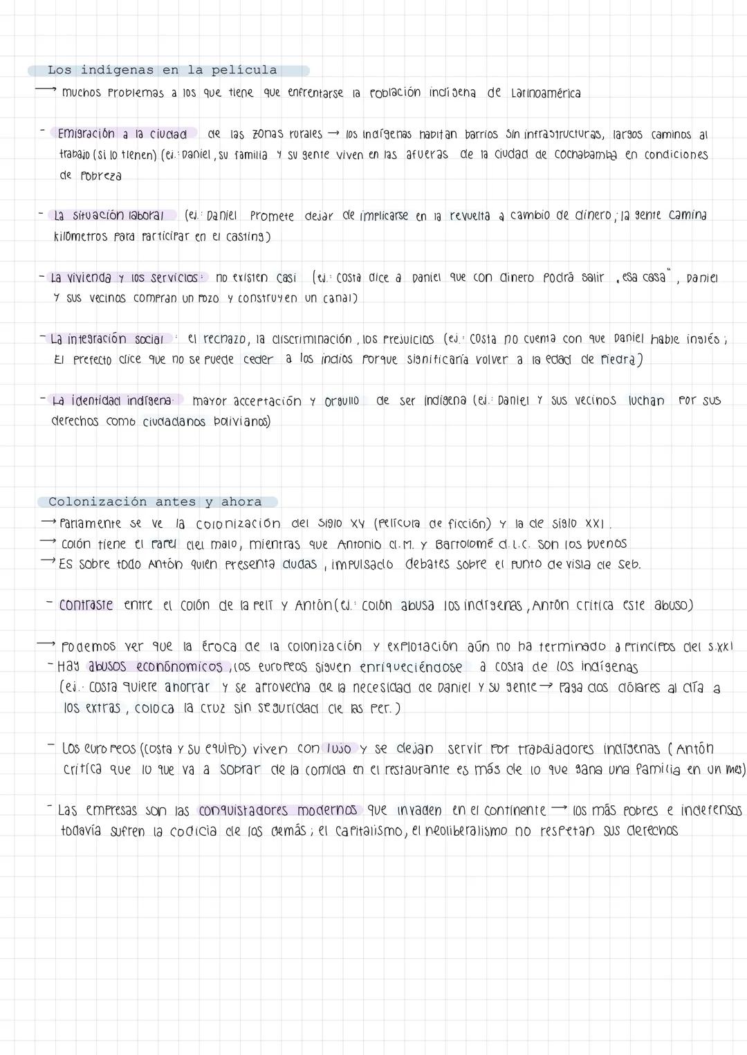 También la lluvia Resumen y que es sobre
- La Pelicula consisten en una dentro de otra pelicula eso permite abordar varios temas a la vez
-