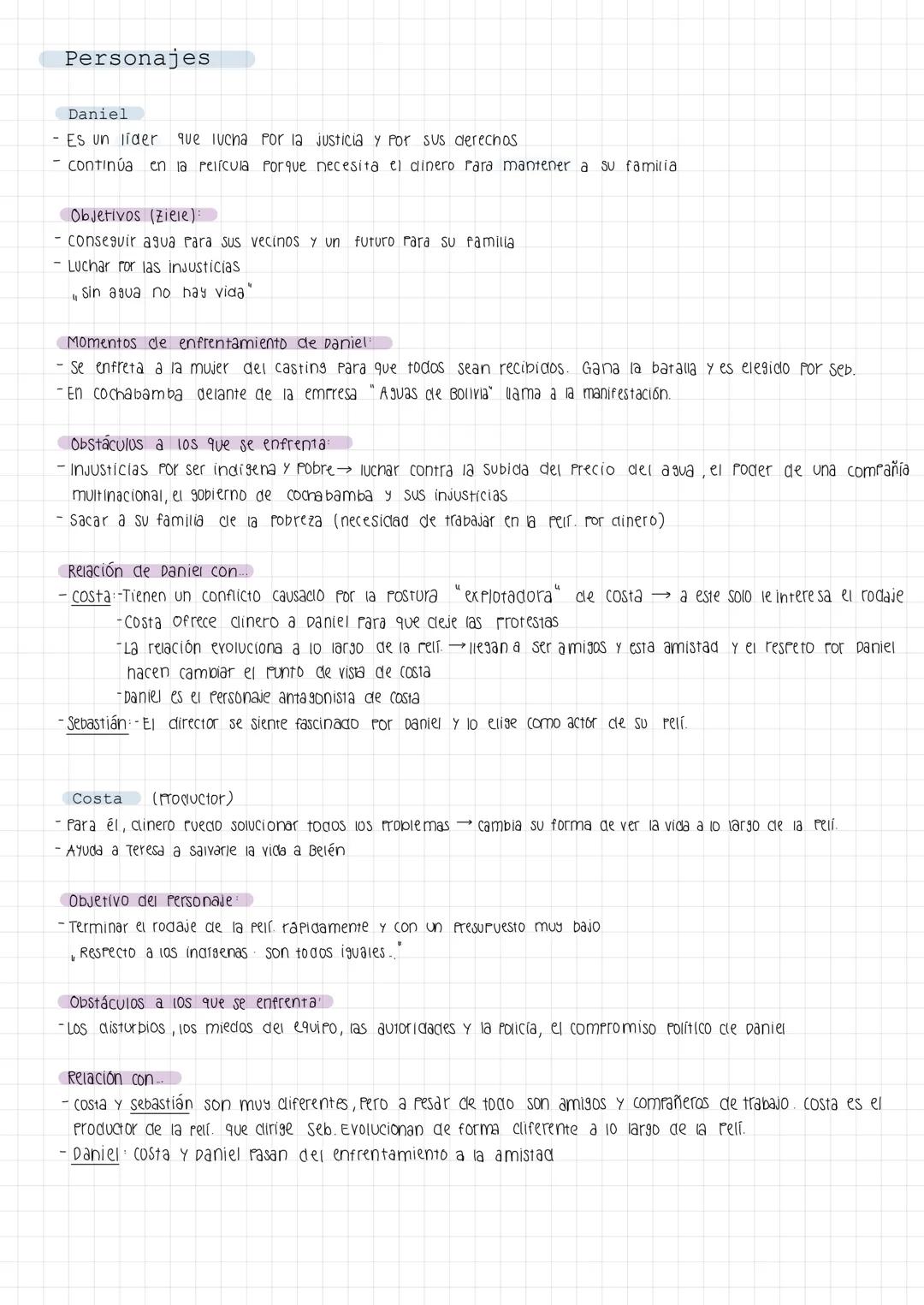 También la lluvia Resumen y que es sobre
- La Pelicula consisten en una dentro de otra pelicula eso permite abordar varios temas a la vez
-