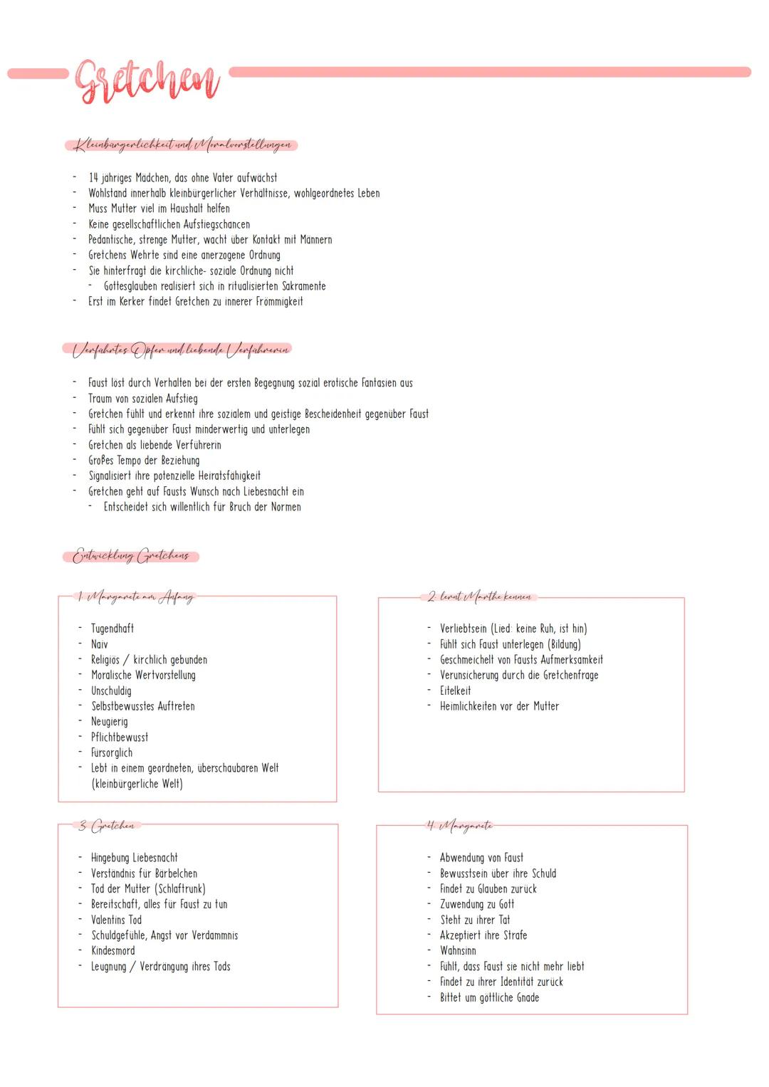 Faust - Gretchen