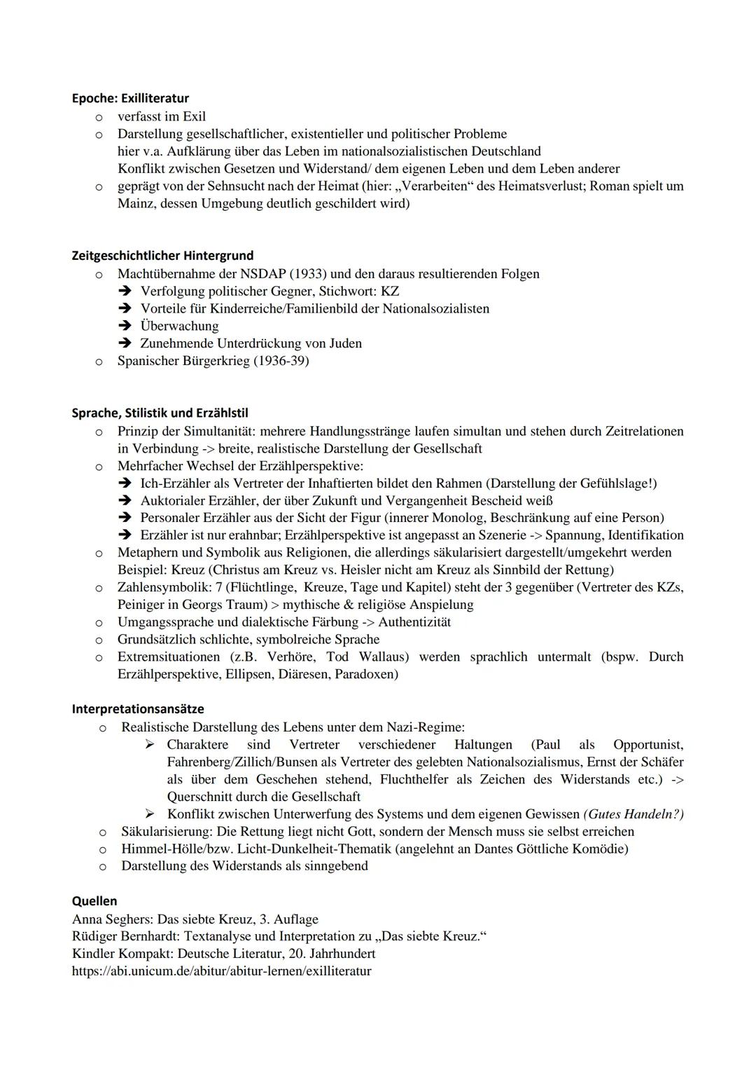 # Das siebte Kreuz
von Anna Seghers
Biographie: Anna Seghers
* 19. November 1900 als Netty Reiling, entstammt einer jüdischen
Kauf